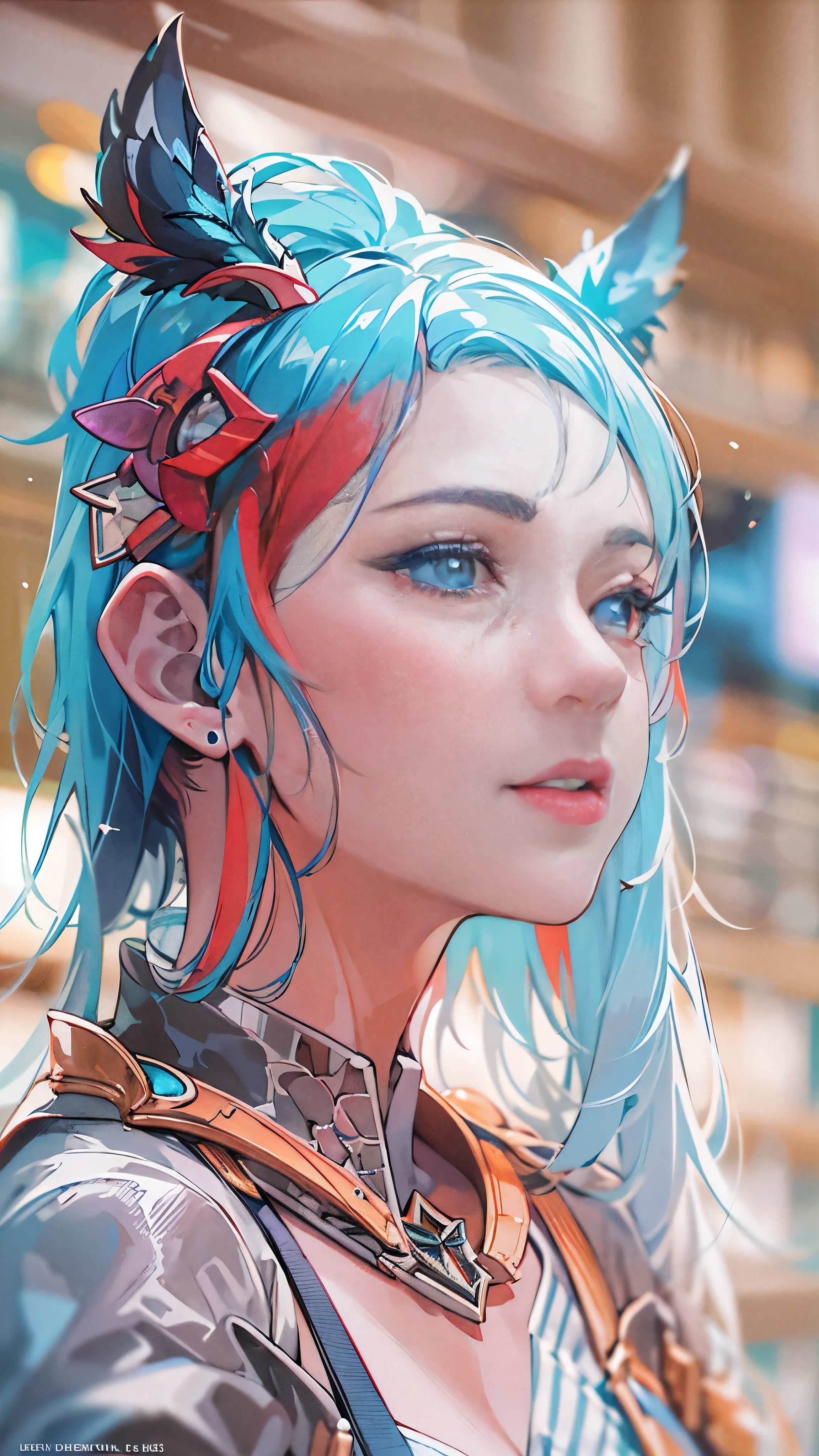 {{masterpiece}},best quality,Very detailed CG Unity 8k wallpaper,Light,镜头Light晕发Light,Beautiful detailed eyes multi colored hair,Colorful Light,particulates,heterochromatic,(a color:1.5), (colored hair:1.5),