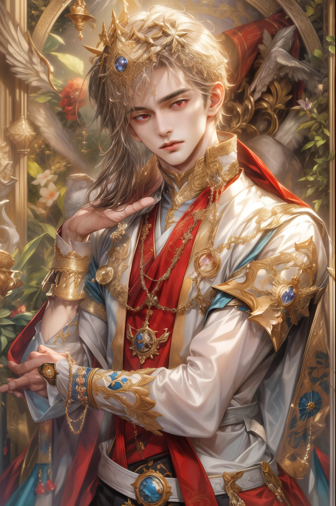 ((best quality)), ((masterpiece)), (detailed), ((best quality)), ((masterpiece)), (detailed), ((best quality)), ((masterpiece)), (detailed), (male), a handsome man with a big dick!!!