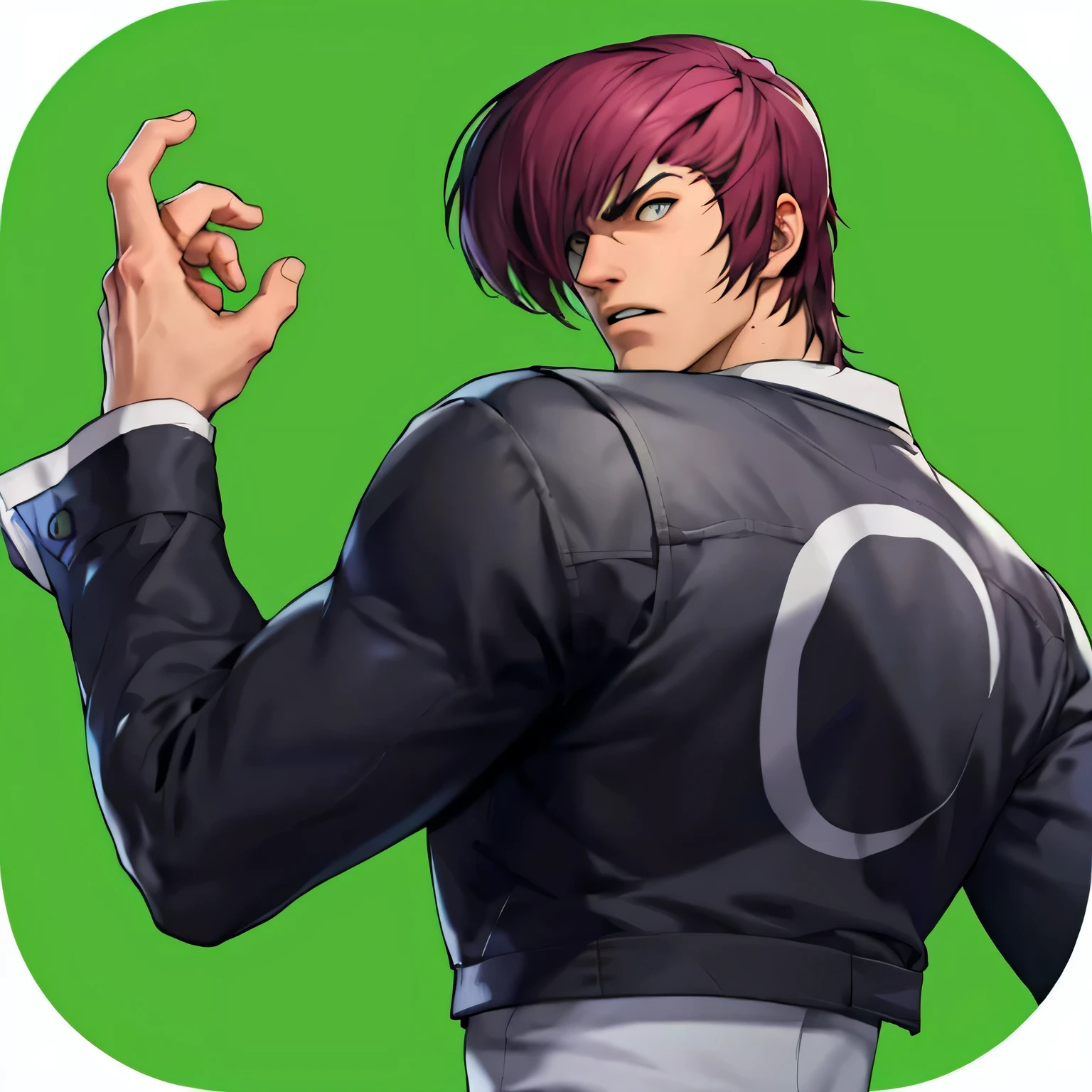 King of Fighters,two-dimensional,male,Passionate,struggle