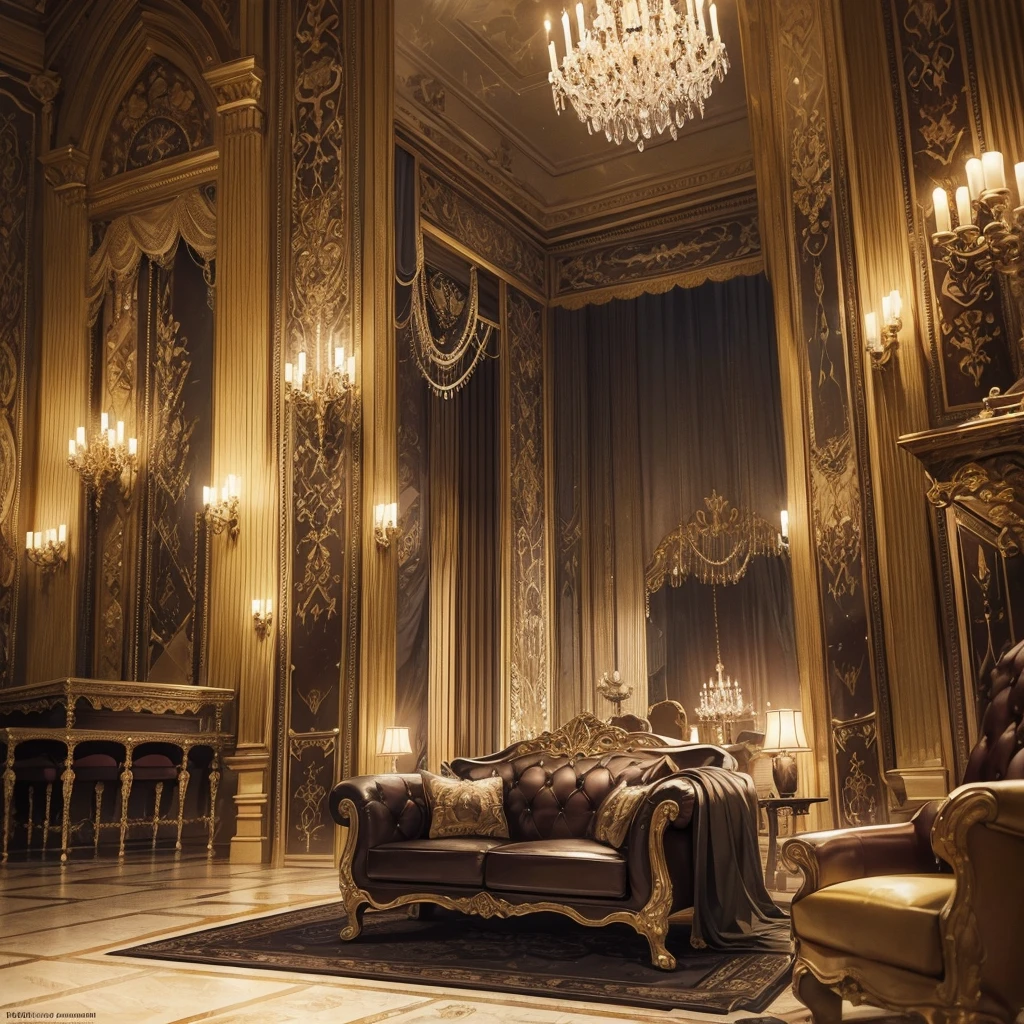 best quality,4k,8k,highres,masterpiece:1.2,ultra-detailed,realistic:1.37,batman themed decorations,lavish living room,gothic aesthetic,ornate furniture,dark color palette,glimmering chandeliers,exquisite tapestries,elegant marble flooring,large stained glass windows,imposing statues,candlelit ambiance,dramatic shadows,rich textures,meticulous details,brass accents,opulent draperies,antique bookcases,velvet upholstery,moody lighting,mysterious atmosphere,fine artwork,comfortable lounge chairs,grand fireplace,secret passages,hidden bat symbols,impressive architecture,batman memorabilia,stunning craftsmanship,vintage gothic vibe,imposing bat signal,extravagant decorations,hauntingly beautiful,mesmerizing ambiance,unforgettable goth-inspired experience,unparalleled luxury,immersive batman world