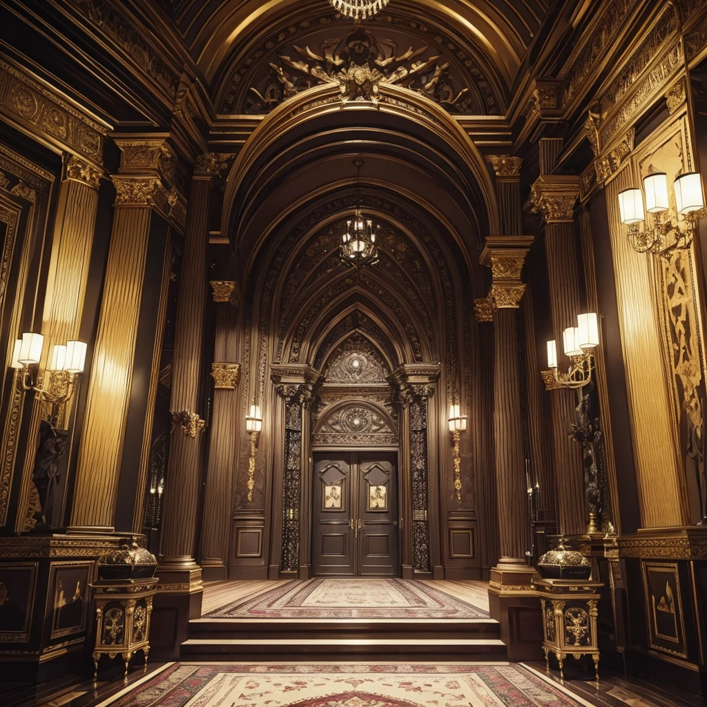 best quality,4k,8k,highres,masterpiece:1.2,ultra-detailed,realistic:1.37,batman themed decorations,lavish living room,gothic aesthetic,ornate furniture,dark color palette,glimmering chandeliers,exquisite tapestries,elegant marble flooring,large stained glass windows,imposing statues,candlelit ambiance,dramatic shadows,rich textures,meticulous details,brass accents,opulent draperies,antique bookcases,velvet upholstery,moody lighting,mysterious atmosphere,fine artwork,comfortable lounge chairs,grand fireplace,secret passages,hidden bat symbols,impressive architecture,batman memorabilia,stunning craftsmanship,vintage gothic vibe,imposing bat signal,extravagant decorations,hauntingly beautiful,mesmerizing ambiance,unforgettable goth-inspired experience,unparalleled luxury,immersive batman world
