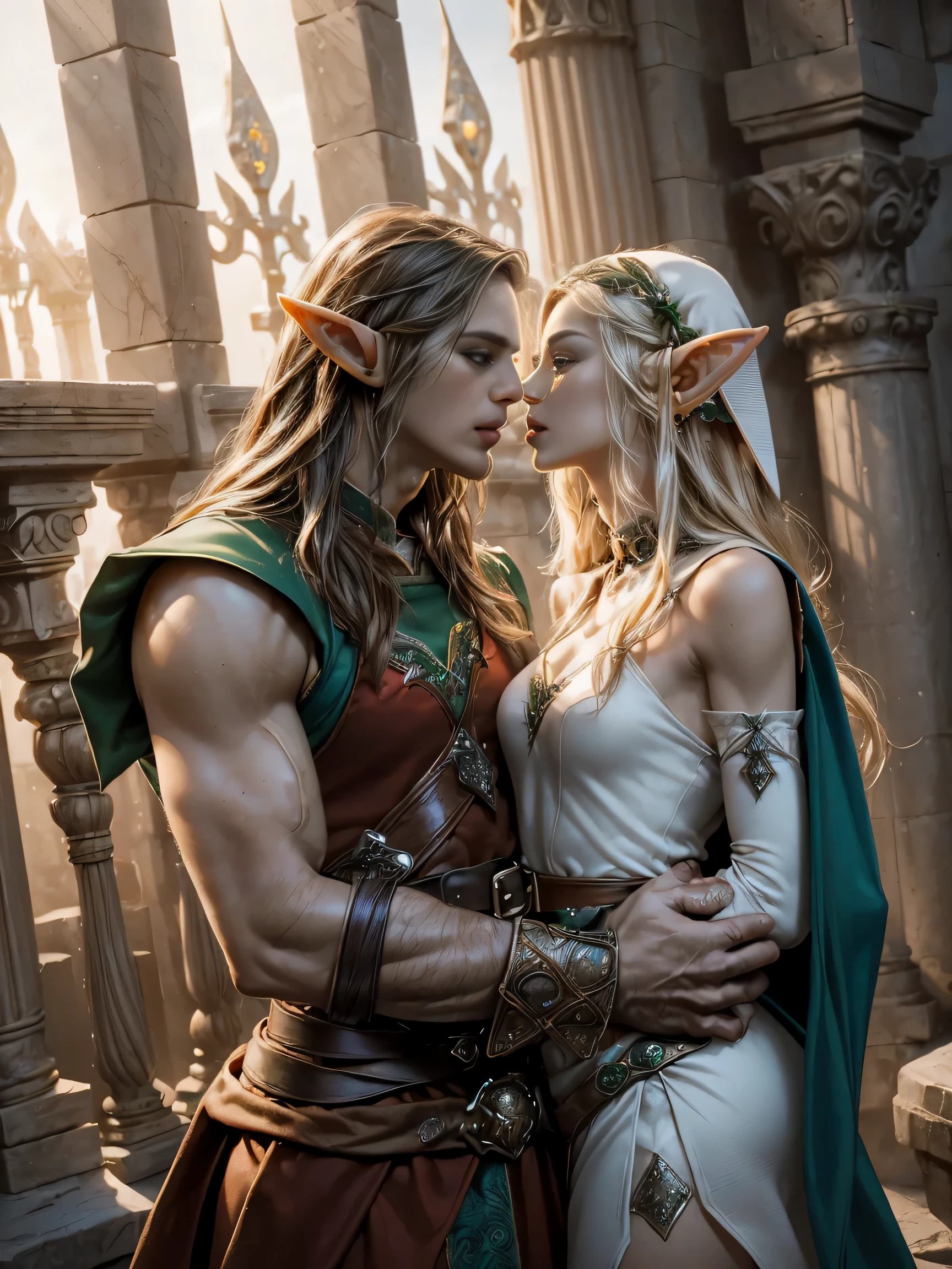 Breath of the wild, One old man king Rhoam and one young Princess Zelda, age gap, age difference, giant tall size, old man 70, long beard and long mustache white, armor and crown, face smile, hairy body, naked, big long penis erect, cumming, he carries his girlfriend strongly with both hands, sleeping hugs romance, ass fuck positions, sexy young girl 18, size tiny and skinny, a little pregnant, hairstyle blond, face embarrassing blushed, in comfort elongated bodies position for sex, one old man, one young girl, naked, nsfw, to sleep on bed castle.