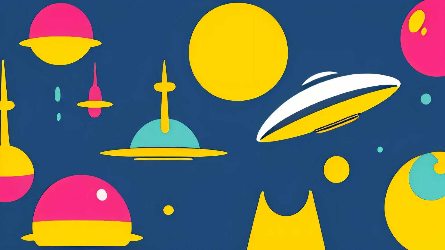 (Ultra Detailed,Ultra High Definition,Detailed Background),((2D)),((Flat Color)),((Colorful)),((Floating Colorful Water))), abstract pop art back ground, spaceship, astronaught, alien