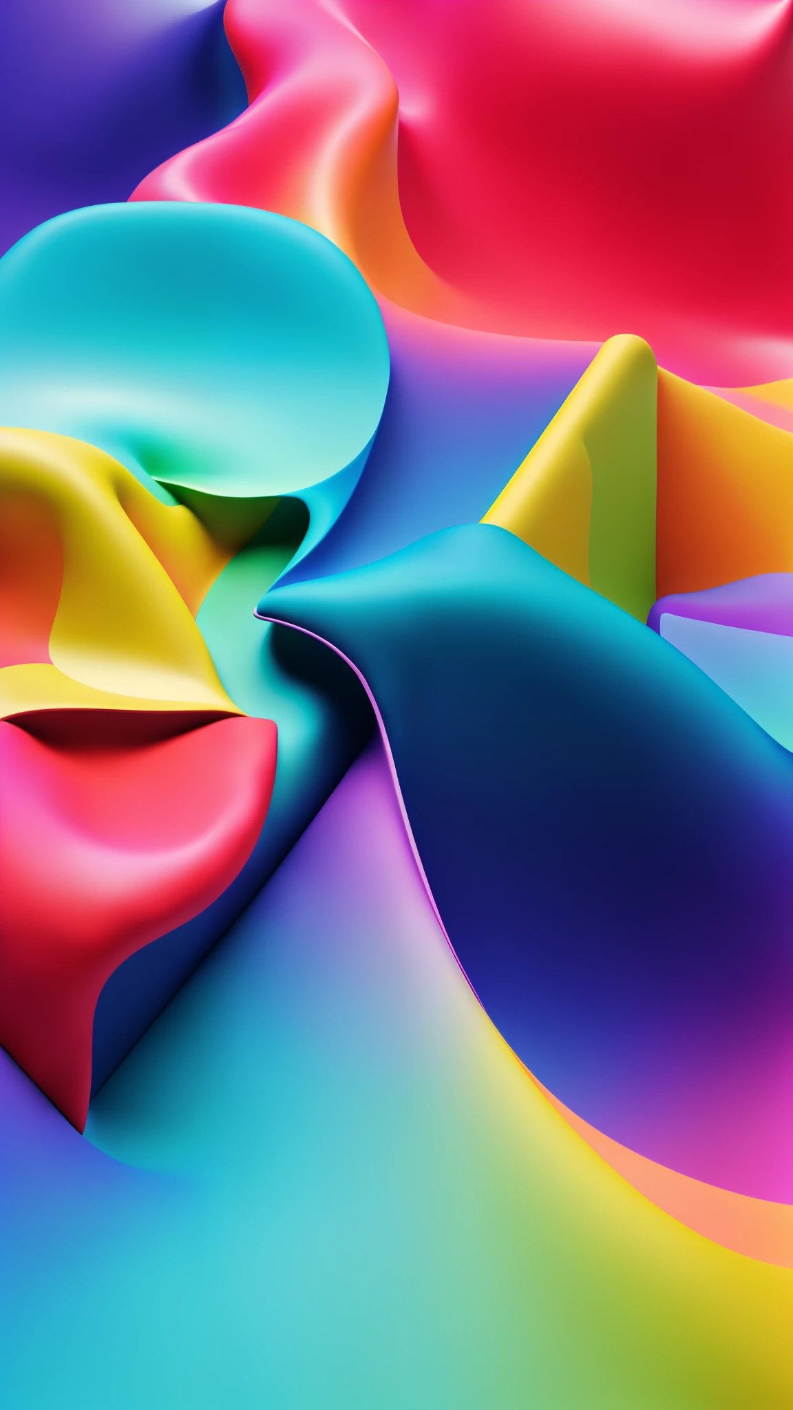 there are three different colored shapes on a colorful background, pastel colourful 3 d, cinema 4d colorful render, abstract shapes, c 4 d style, 3d abstract render overlayed, soft geometric 3d shapes, motion shapes color design, abstract 3 d artwork, stylized layered shapes, abstract forms and shapes, smooth stylized shapes, abstract concept