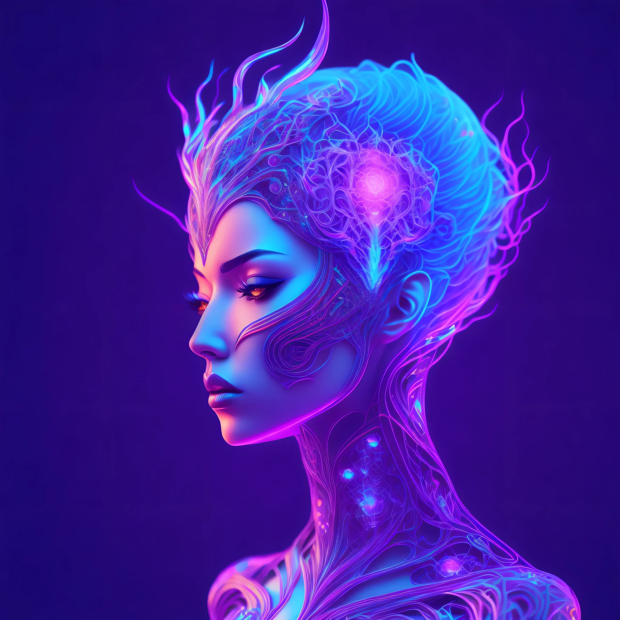 a digital painting of a woman's full body, intricate neon circuit pattern, low poly outlines, avatar image, brandon woelfel, neural machine, intricate led jewellery, dna strands, grid and web, side profile artwork, a digital painting of a woman with glowing hair, neon outlines, featured on polycount, intricate portrait design, abstract album cover, avatar image, vector design, beautiful avatar pictures, a digital painting of a woman with flowers in her hair, intricate futuristic led jewelry, deviantarz, emerging from blue fire, side profile waist up portrait, art cover illustration, aesthetic!!!!!! female genie, inspired by Sam Spratt, intricate mechanical body, luminous, by Yang Buzhi, complex 3d render ultra detailed of a beautiful porcelain profile woman android face, cyborg, robotic parts, 150 mm, beautiful studio soft light, rim light, vibrant details, luxurious cyberpunk, lace, hyperrealistic, anatomical, facial muscles, cable electric wires, microchip, elegant, beautiful background, octane render, H. R. Giger style, 8k, best quality, masterpiece, illustration, an extremely delicate and beautiful, extremely detailed ,CG ,unity ,wallpaper, (realistic, photo-realistic:1.37),Amazing, finely detail, masterpiece,best quality,official art, extremely detailed CG unity 8k wallpaper, absurdres, incredibly absurdres, robot, silver halmet, full body, sitting, a digital painting of a woman's face, beautiful sci fi art, inspired by Cyril Rolando, 8k mandelbulber fractal, deviantarz, enlightenment. intricate, neon version of style jim burns, humanoid flora, a cyborg meditating, dribbble illustration, intricate colorful masterpiece, a digital painting of a woman's face, glowing lights intricate elegant, stuning fantasy 3 d render, nekro petros afshar, highly intricate and colorful, stunning 3d render of a fairy, modern illustration, by Olivia de Berardinis, houdini 3 d render, facets, zbrush central, beeple |