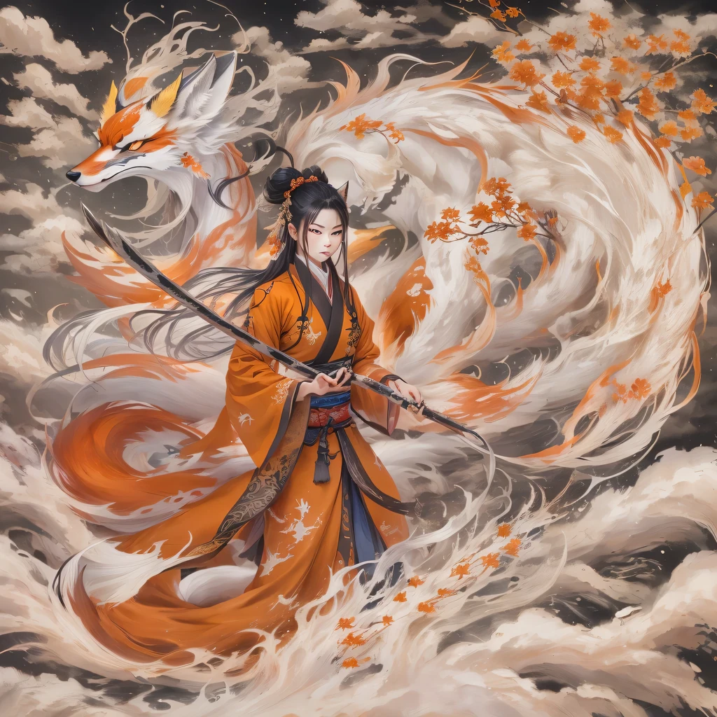 Nine-tailed fox 32k,red and white仙魔界, Chance encounter with Liu Hanshu, He saw his old self in him, Decided to accept him as a disciple, teach him how to protect himself, But because of the hidden star map, Phoenix and the Liu family、Jade Sword Sect builds relationships, Beginning with the death of Liu Hanshu, Qin Yu embarked on the road of confrontation with powerful enemies, work hard, make yourself stronger, Stick to your core path of justice, (nine-tailed fox)eyes full of anger,red and whitenine-tailed fox握緊了拳頭,dash forward,Give the opponent a fatal blow,full body lesbian,Full body nine-tailed fox male mage 32k(傑作canyon超HD)Phoenix(canyon)climb the streets, explosion scene(nine-tailed fox), (dragon), nine-tailed fox憤怒的戰鬥姿態, looking at the ground, batik linen headscarf, 中國red and white圖案長袖服裝, canyonred and whitenine-tailed fox(abstract acrylic splash:1.2)red and white(realistically:1.4),black hair,flour fluttering,rainbow background, high resolution, detail, RAW photos, Sharp Re, Nikon D850 film photo by Jefferies Lee 4 Kodak Portra 400 camera F1.6 guns, colorful, Ultra-realistic and vivid textures, dramatic lighting, Unreal Engine Art Station Trend, Sinest 800,red and white飄逸的霧氣,(((叢林canyon)))The injured line up in the street(OK)climb the streets,Movie Master Instant Image Quality(masterpiece,HD,Ultra high quality,32k) (linen batik scarf), fighting stance, looking at the ground, Linen bandana, 中國nine-tailed fox圖案長袖服裝, 早上的nine-tailed fox(Abstract gouache splash:1.2), dark clouds lightning background,sprinkling