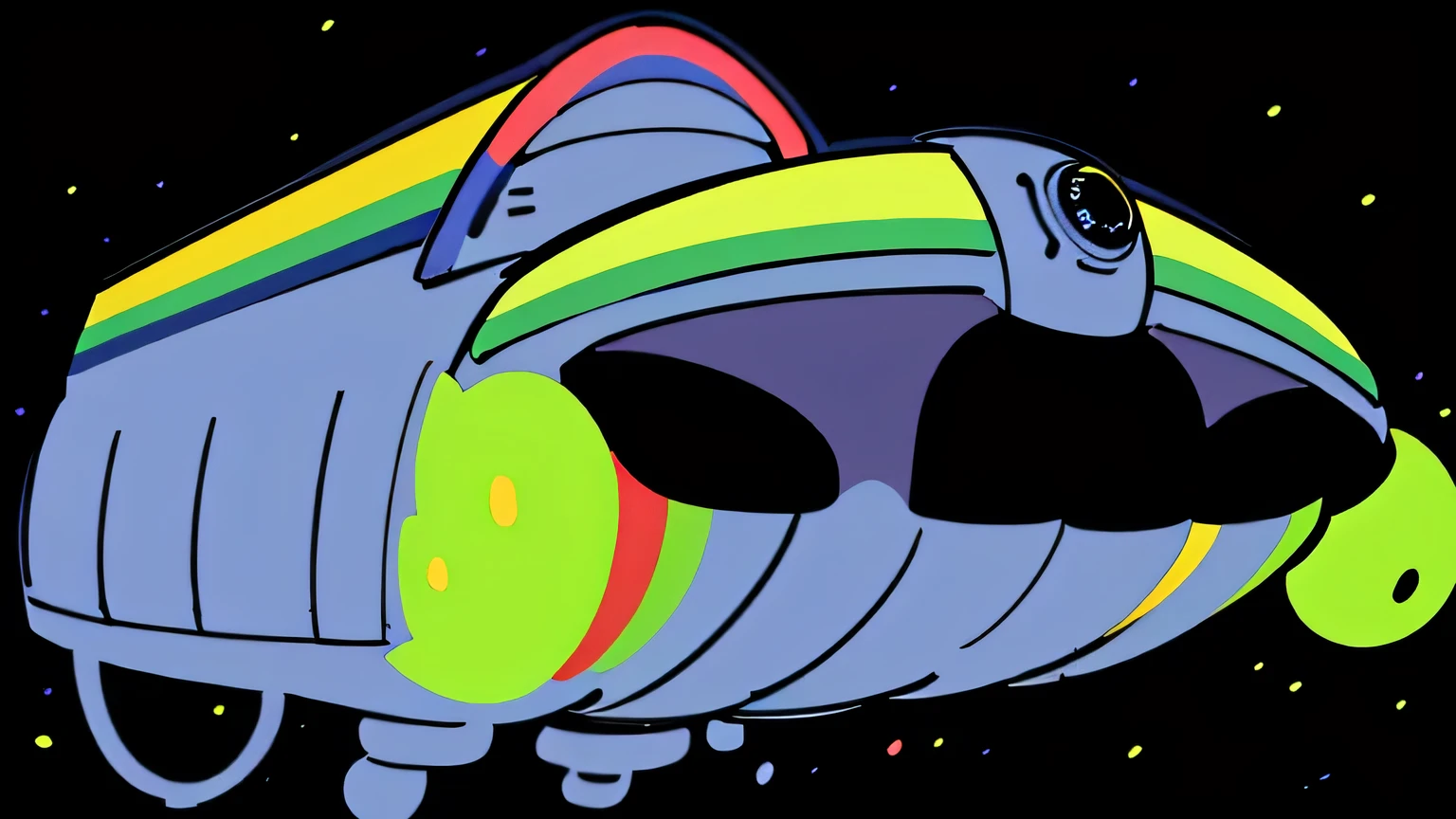 (Ultra Detailed,Ultra High Definition,Detailed Background),((2D)),((Flat Color)),((Colorful)),((Floating Colorful Water))), abstract pop art back ground, spaceship, alien, space, galaxy, rainbow