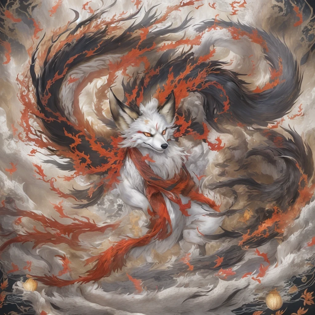 Nine-tailed fox 32k，red and white仙魔界, Chance encounter with Liu Hanshu, He saw his old self in him, Decided to accept him as a disciple, teach him how to protect himself, But because of the hidden star map, Phoenix and the Liu family、Jade Sword Sect builds relationships, Beginning with the death of Liu Hanshu, Qin Yu embarked on the road of confrontation with powerful enemies, work hard, make yourself stronger, Stick to your core path of justice, （nine-tailed fox）eyes full of anger，red and whitenine-tailed fox握緊了拳頭，dash forward，Give the opponent a fatal blow，full body lesbian，Full body nine-tailed fox male mage 32k（傑作canyon超HD）Phoenix（canyon）climb the streets， explosion scene（nine-tailed fox）， （dragon）， nine-tailed fox憤怒的戰鬥姿態， looking at the ground， batik linen headscarf， 中國red and white圖案長袖服裝， canyonred and whitenine-tailed fox（abstract acrylic splash：1.2）red and white（realistically：1.4），black hair，flour fluttering，rainbow background， high resolution， detail， RAW photos， Sharp Re， Nikon D850 film photo by Jefferies Lee 4 Kodak Portra 400 camera F1.6 guns, colorful, Ultra-realistic and vivid textures, dramatic lighting, Unreal Engine Art Station Trend, Sinest 800，red and white飄逸的霧氣,（（（叢林canyon）））The injured line up in the street（OK）climb the streets，Movie Master Instant Image Quality（masterpiece，HD，Ultra high quality，32k） （linen batik scarf）， fighting stance， looking at the ground， Linen bandana， 中國nine-tailed fox圖案長袖服裝， 早上的nine-tailed fox（Abstract gouache splash：1.2）， dark clouds lightning background，sprinkling