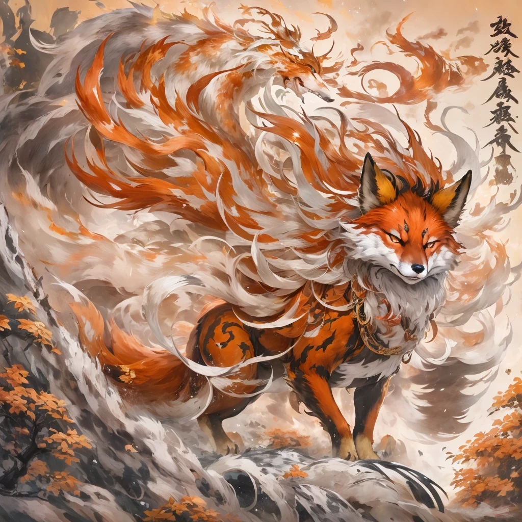 Nine-tailed fox 32k，red and white仙魔界, Chance encounter with Liu Hanshu, He saw his old self in him, Decided to accept him as a disciple, teach him how to protect himself, But because of the hidden star map, Phoenix and the Liu family、Jade Sword Sect builds relationships, Beginning with the death of Liu Hanshu, Qin Yu embarked on the road of confrontation with powerful enemies, work hard, make yourself stronger, Stick to your core path of justice, （nine-tailed fox）eyes full of anger，red and whitenine-tailed fox握緊了拳頭，dash forward，Give the opponent a fatal blow，full body lesbian，Full body nine-tailed fox male mage 32k（傑作canyon超HD）Phoenix（canyon）climb the streets， explosion scene（nine-tailed fox）， （dragon）， nine-tailed fox憤怒的戰鬥姿態， looking at the ground， batik linen headscarf， 中國red and white圖案長袖服裝， canyonred and whitenine-tailed fox（abstract acrylic splash：1.2）red and white（realistically：1.4），black hair，flour fluttering，rainbow background， high resolution， detail， RAW photos， Sharp Re， Nikon D850 film photo by Jefferies Lee 4 Kodak Portra 400 camera F1.6 guns, colorful, Ultra-realistic and vivid textures, dramatic lighting, Unreal Engine Art Station Trend, Sinest 800，red and white飄逸的霧氣,（（（叢林canyon）））The injured line up in the street（OK）climb the streets，Movie Master Instant Image Quality（masterpiece，HD，Ultra high quality，32k） （linen batik scarf）， fighting stance， looking at the ground， Linen bandana， 中國nine-tailed fox圖案長袖服裝， 早上的nine-tailed fox（Abstract gouache splash：1.2）， dark clouds lightning background，sprinkling