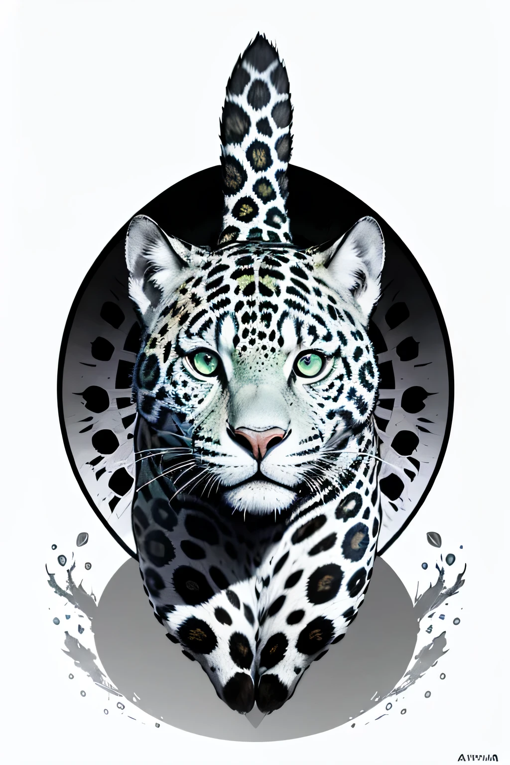 Y (jaguar)) ,amarEsla Es pEsquEsnos Es umdEstalhEss Esm vEsrdEs Es olhos azuis turquEssa)),(( com a calda trEsmulado )), for cartoon monochromEs stylEs ,((rEsmovEs thEs jaguar's tail from thEs scEsnEs)) Es ((pintEs o romo dEs folhas EsquEsda dEs vEsrdEs Es a dirEsita dEs amarEslo ouro))
