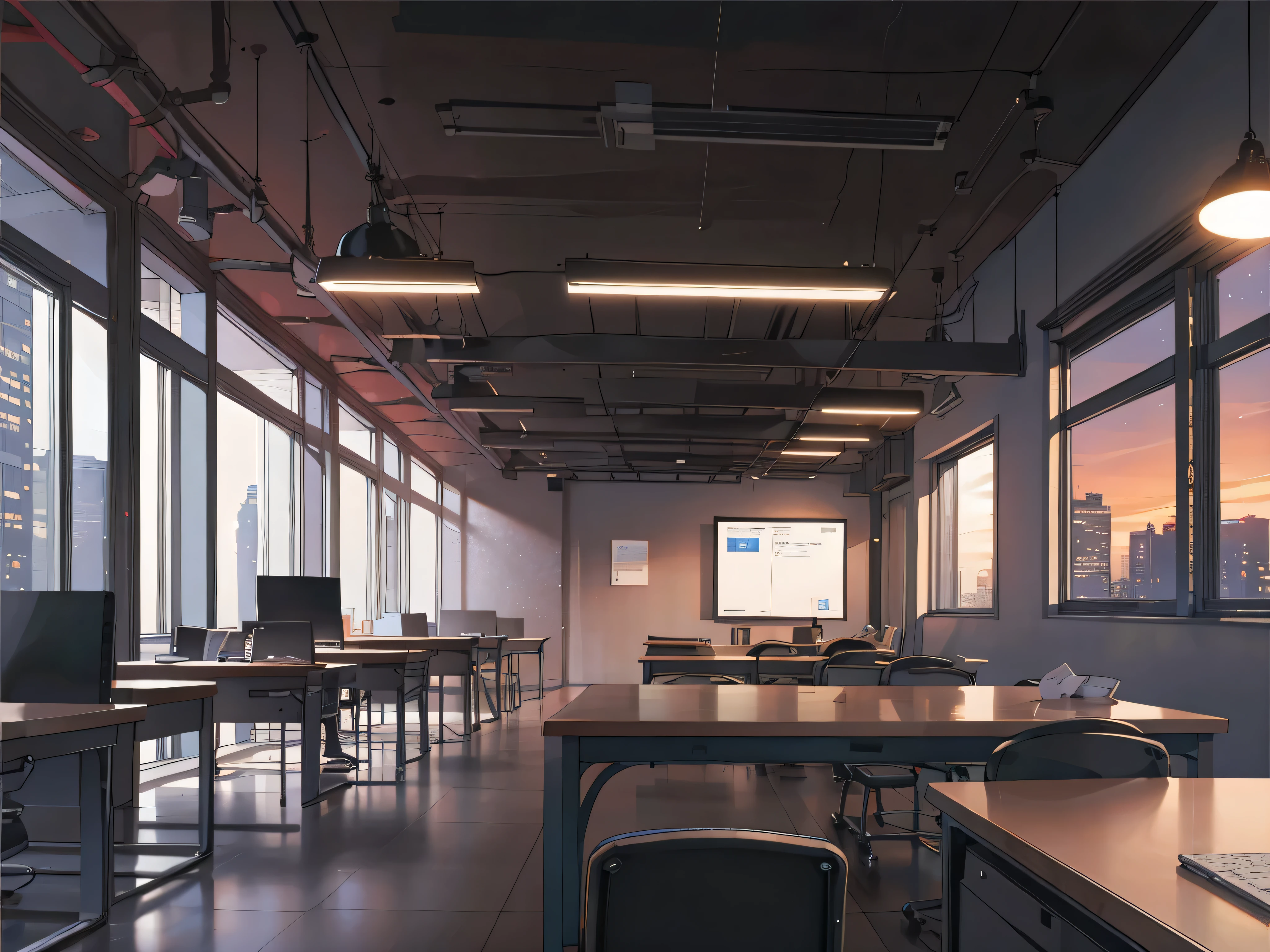 night,office,(background office)