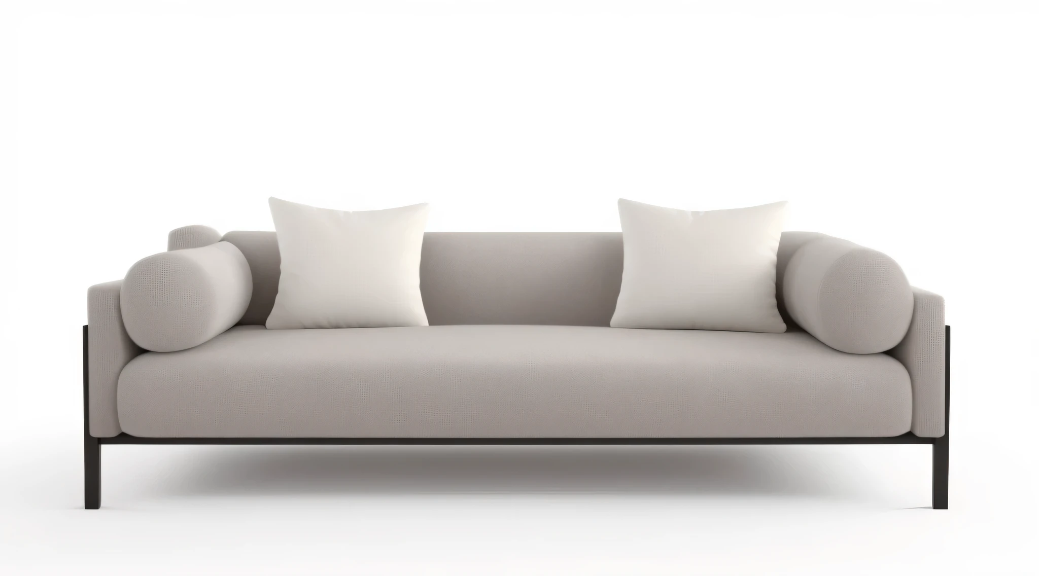 a close up of a couch with two pillows on it, couch, hyper realistic detailed render, hyper realistic render, large couch, hyperrealistic render, photorealistic render, hyper - realistic render, hyper-realistic render, ultra realistic render, high quality render, photo realistic render, sofa, clean render, hyperrealistic 3 d render, couches vibrating and melting
