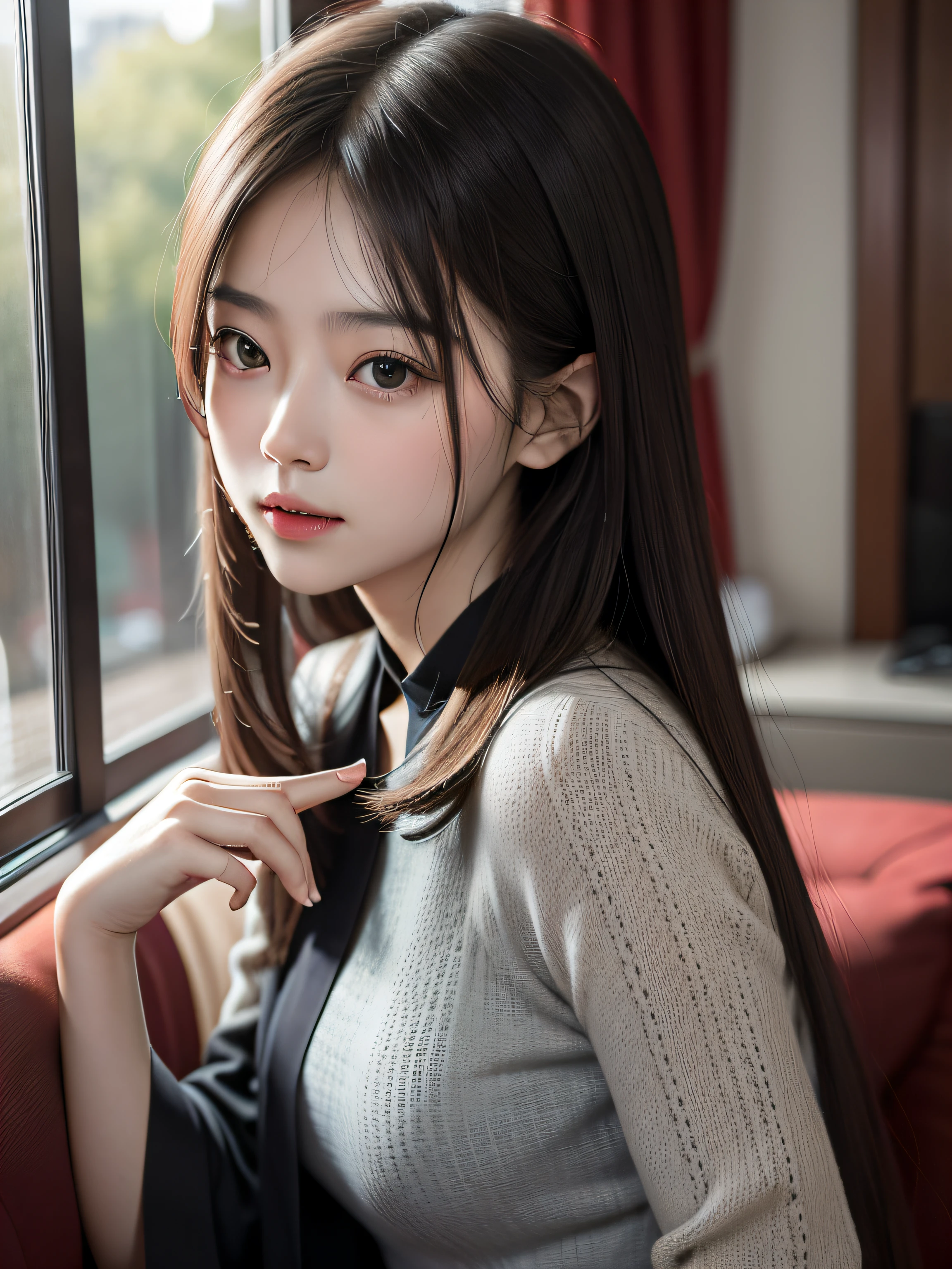 Luminous radiance,captivating grace,spatial profundity,skilled execution,lifelike illustrations,congruent layout,(artistic sophistication:1.2),bold contrasts,
1girl,solo,
Justice,
bank,
indoor,
mountaintop,panoramic,inspiring,