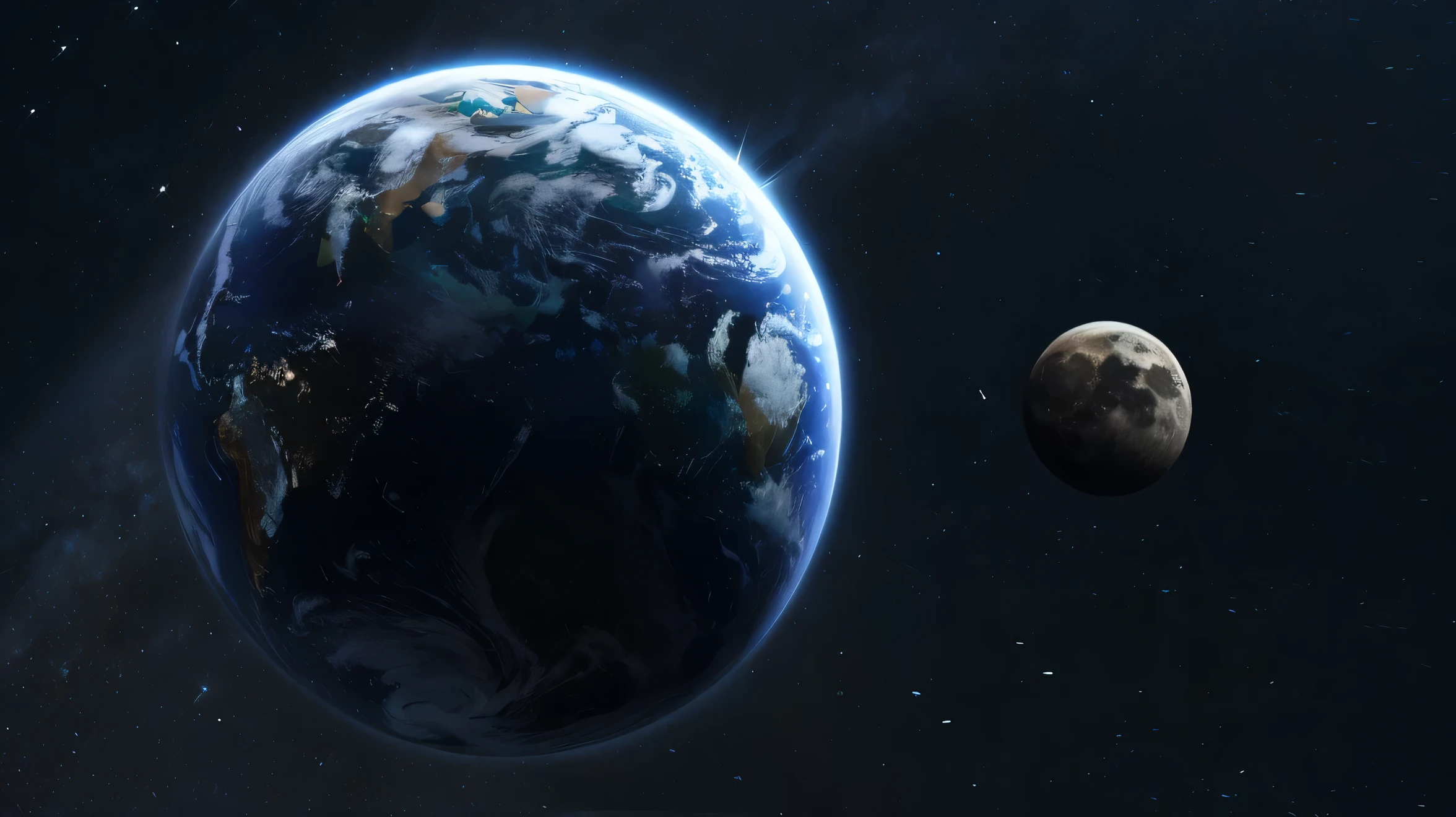 earth moon