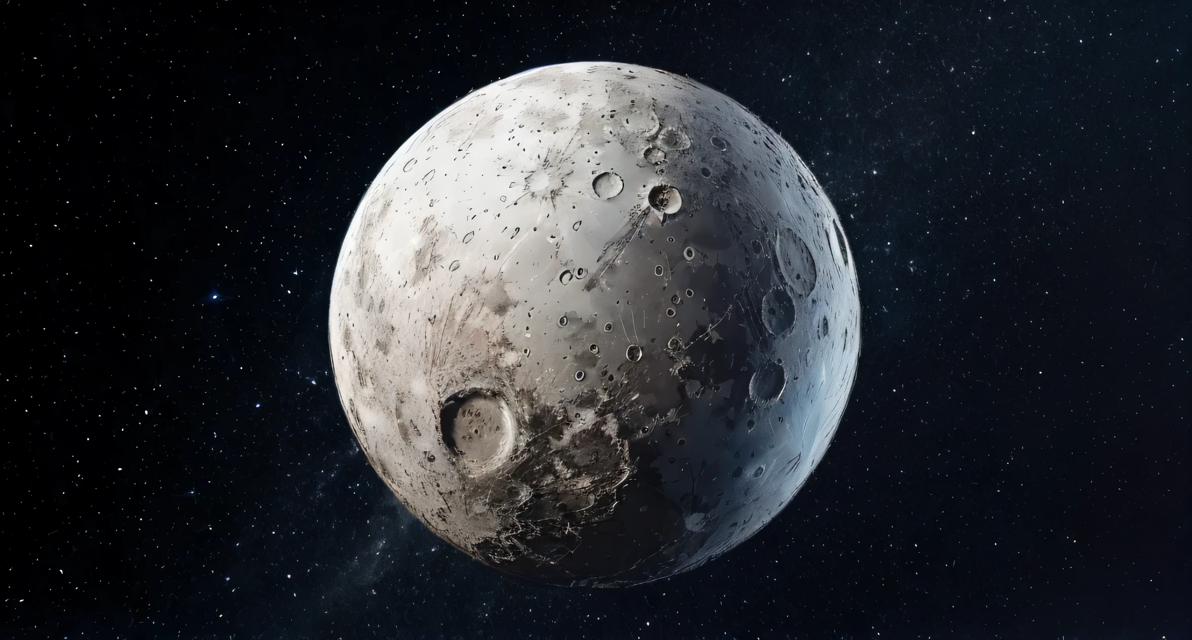 Bright Moon and Dark Moon
