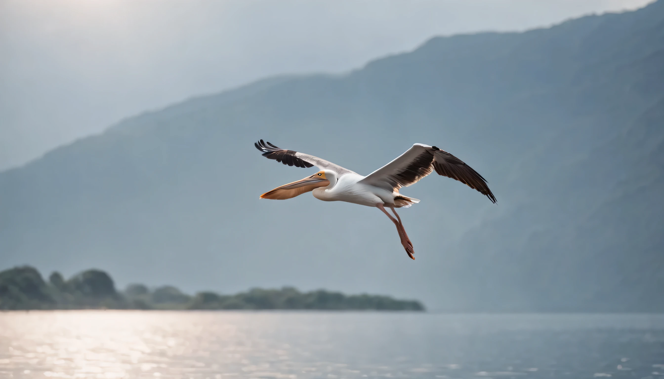 (Highly detailed CG Unity 8k wallpaper、masterpiece、highest quality、Super detailed)、(best lighting、best shadow、very delicate and beautiful)、highest quality、8k、Detailed facial depiction、masterpiece、highest quality、clear image quality、
bird gliding on water:Capturing footage of pelicans, seagull, I will continue to slide on the water.。