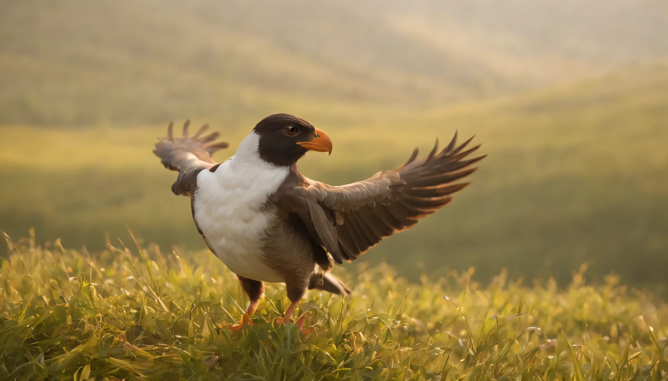 (Highly detailed CG Unity 8k wallpaper、masterpiece、highest quality、Super detailed)、(best lighting、best shadow、very delicate and beautiful)、highest quality、8k、Detailed facial depiction、masterpiece、highest quality、clear image quality、
Preparation just before takeoff:Capturing the posture and movements of birds just before they take flight。