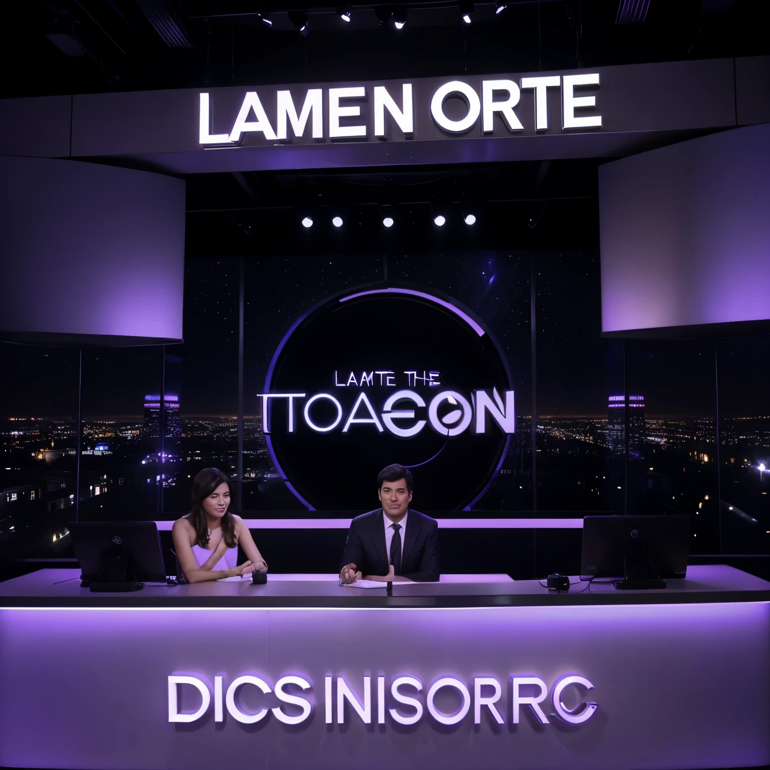 Logo d'emission The not so late tonight show