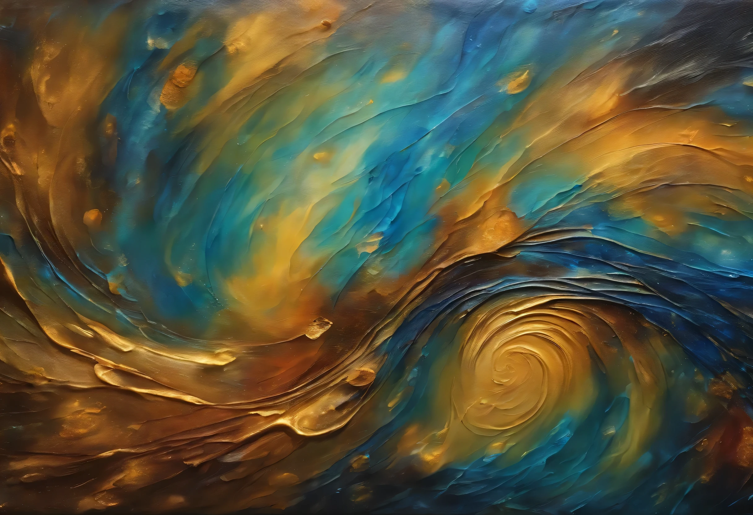 background, только canvas, Rough brush strokes and wet paint,Fibonacci,Golden ratio,melted wax,Visible brush strokes,3D mosaic frame,Neurons,colors,canvas, oil,thick smears,insanely detailed,8k contract,ultra-realistic realism,background на canvasе в стиле Ван Гога
