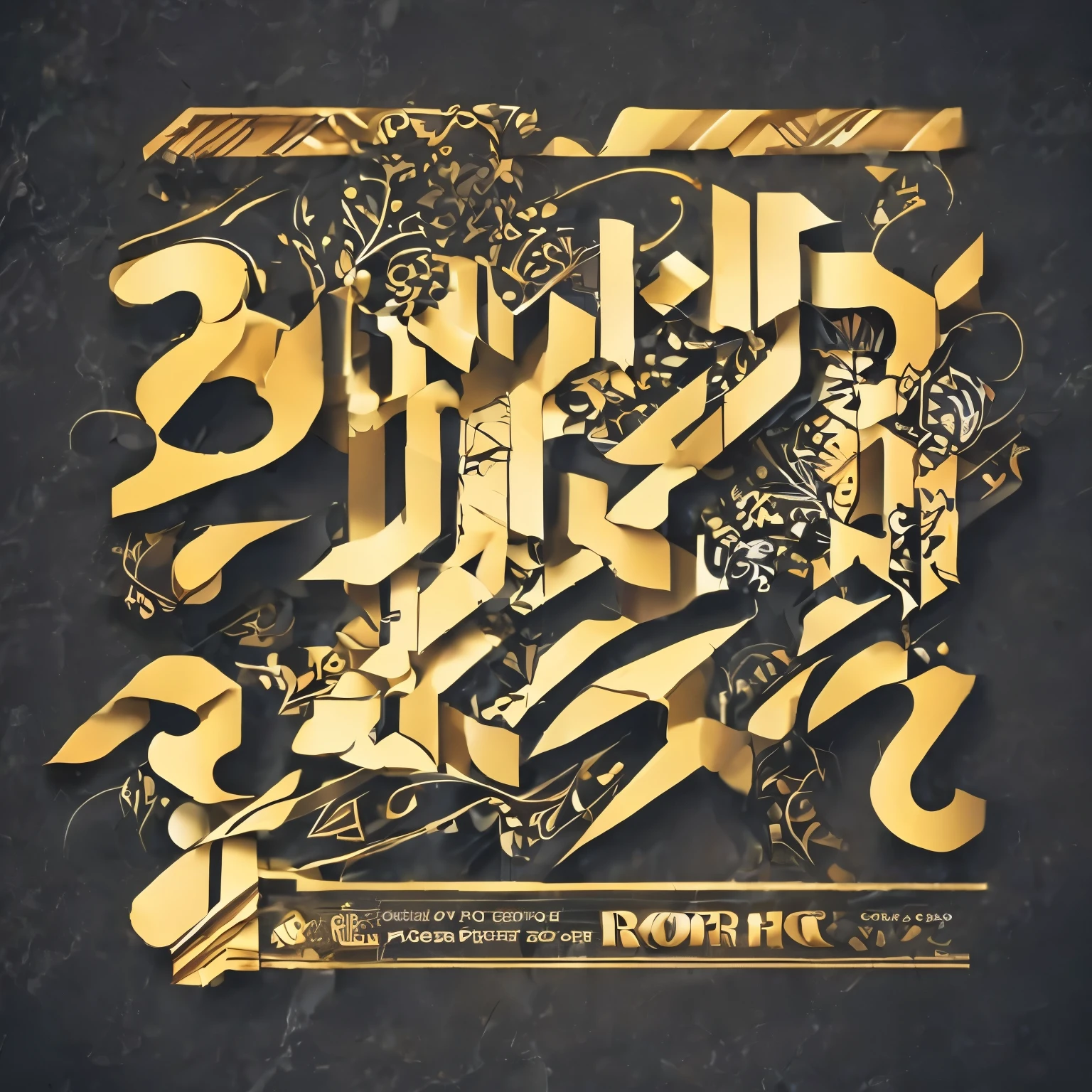 Criar um logo com as letras CRG para uma joalheria de luxo, sofisticado, em dourado e preto.