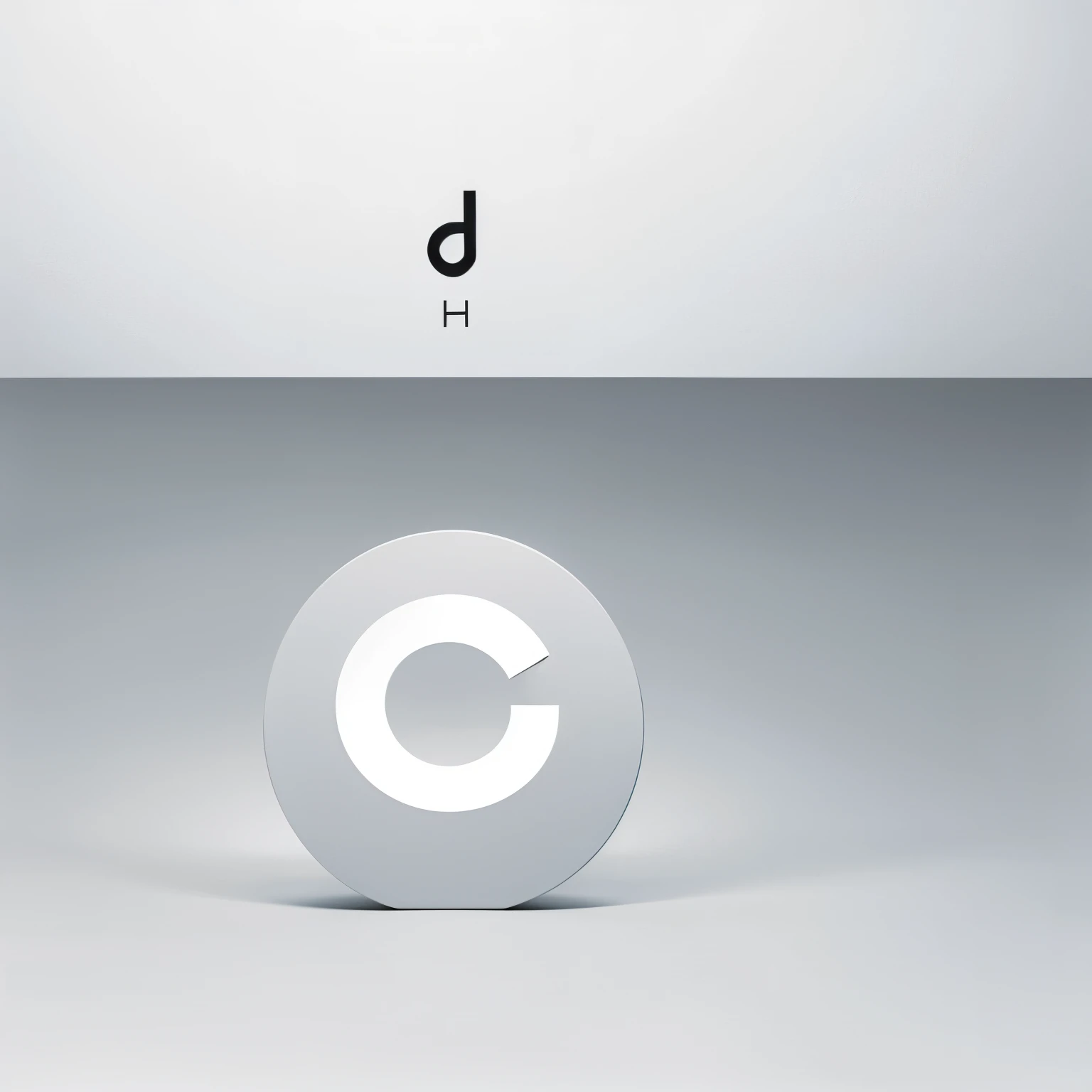 Minimalist letter H logo,. Flat and simple vector icon, Have clear lines and contours. Focused and minimalist approach. atmosphere,advanced,It combines business elements and department store characteristics