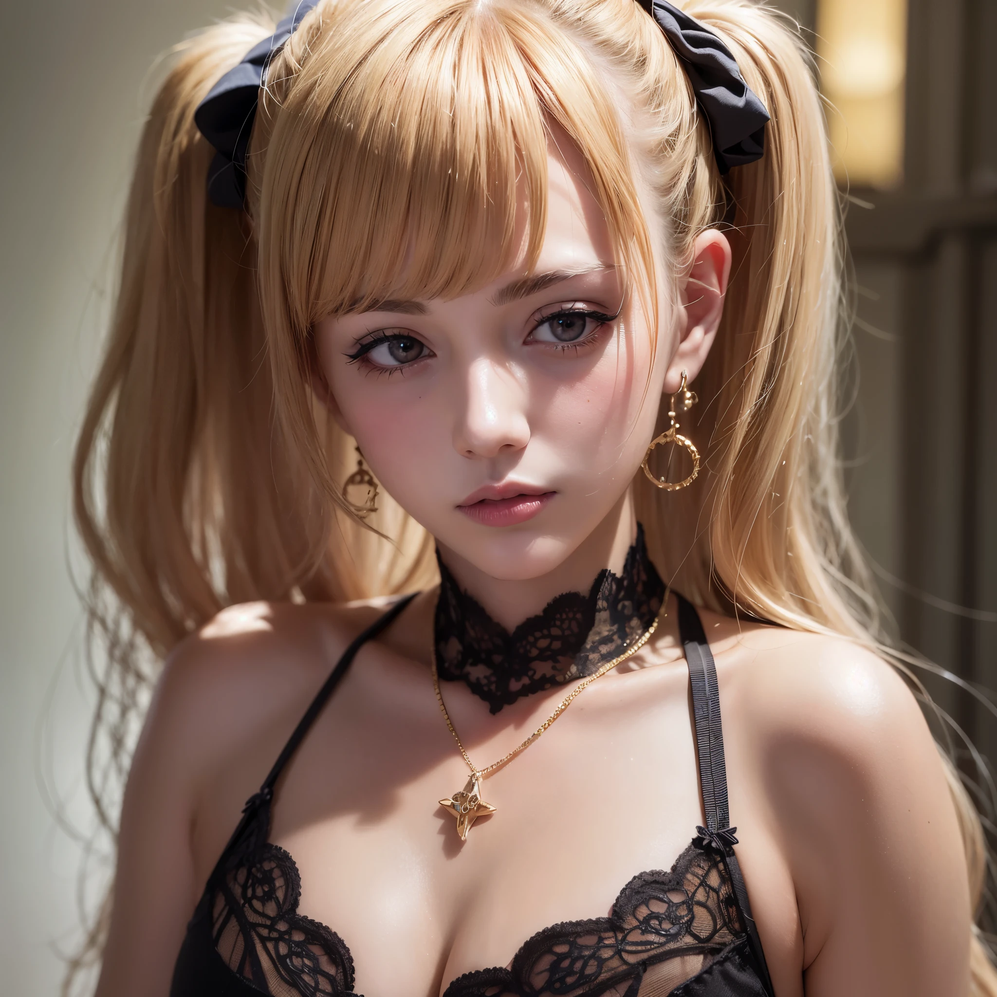 (8k,4k,highest quality,high resolution:1.1),(realistic, realistic: 1.1),close up of european man,young girl,1 girl,alone,face,twin tails,bangs,short golden hair,necklace,earrings,lips,eye shadow, jewelry,(golden hair),(beautiful),(Are standing),(small hips),downtown,natural skin texture,24mm,4K texture,soft movie-like light,RAW photo, photorealism,realistic,Complex,elegant, highly be familiar with,sharp focus,((((cinematic look)))),soothing tone,insane details, Complex details,hyperbe familiar with,low contrast, soft movie-like light,dim color,exposure blend,HDR,faded,spaghetti straps,be familiar with, high contrast,