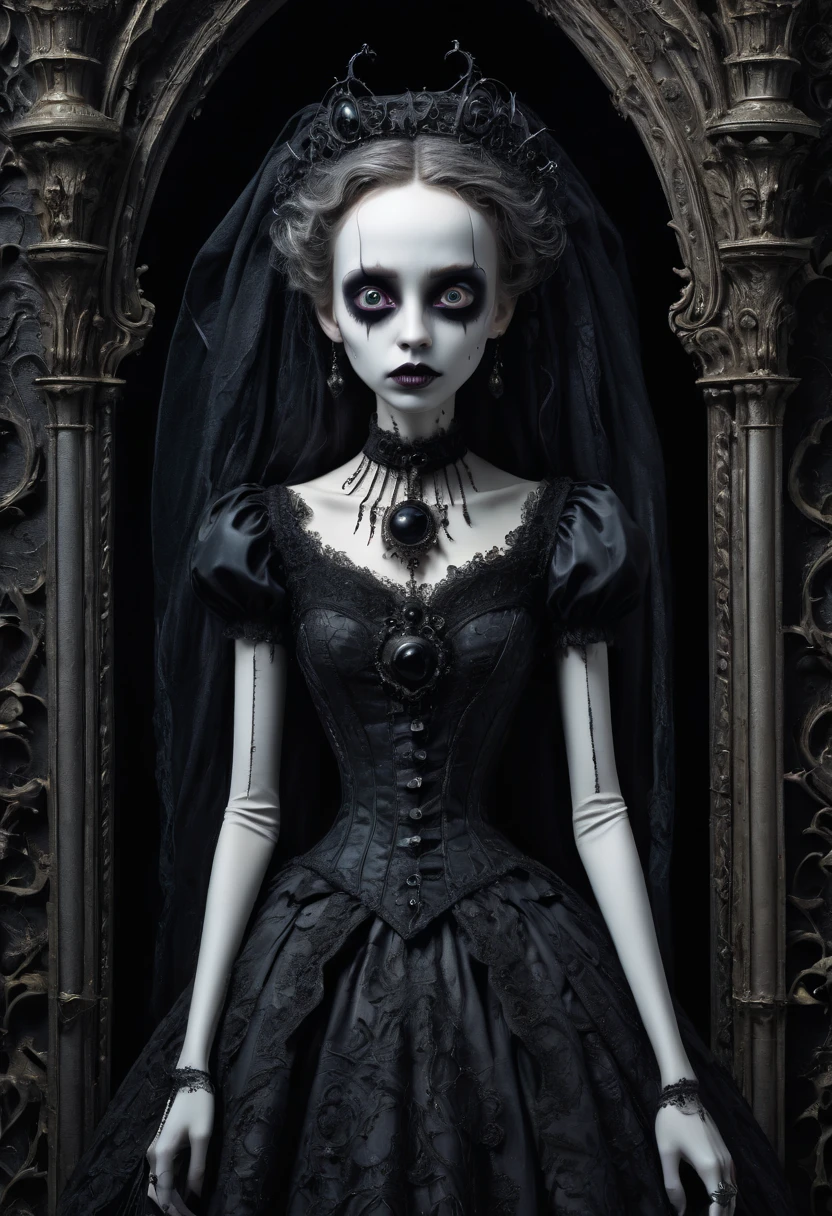 Haunted graveyard,Sinister shadows,Creepy abandoned house,Malevolent spirits,Bloodcurdling screams,Cursed dolls,Terrifying clowns,Macabre rituals,Grave robbers,Chilling whispers,Possessed mirrors,Haunted paintings,Creaking floorboards,Mysterious disappearances,Forbidden rituals