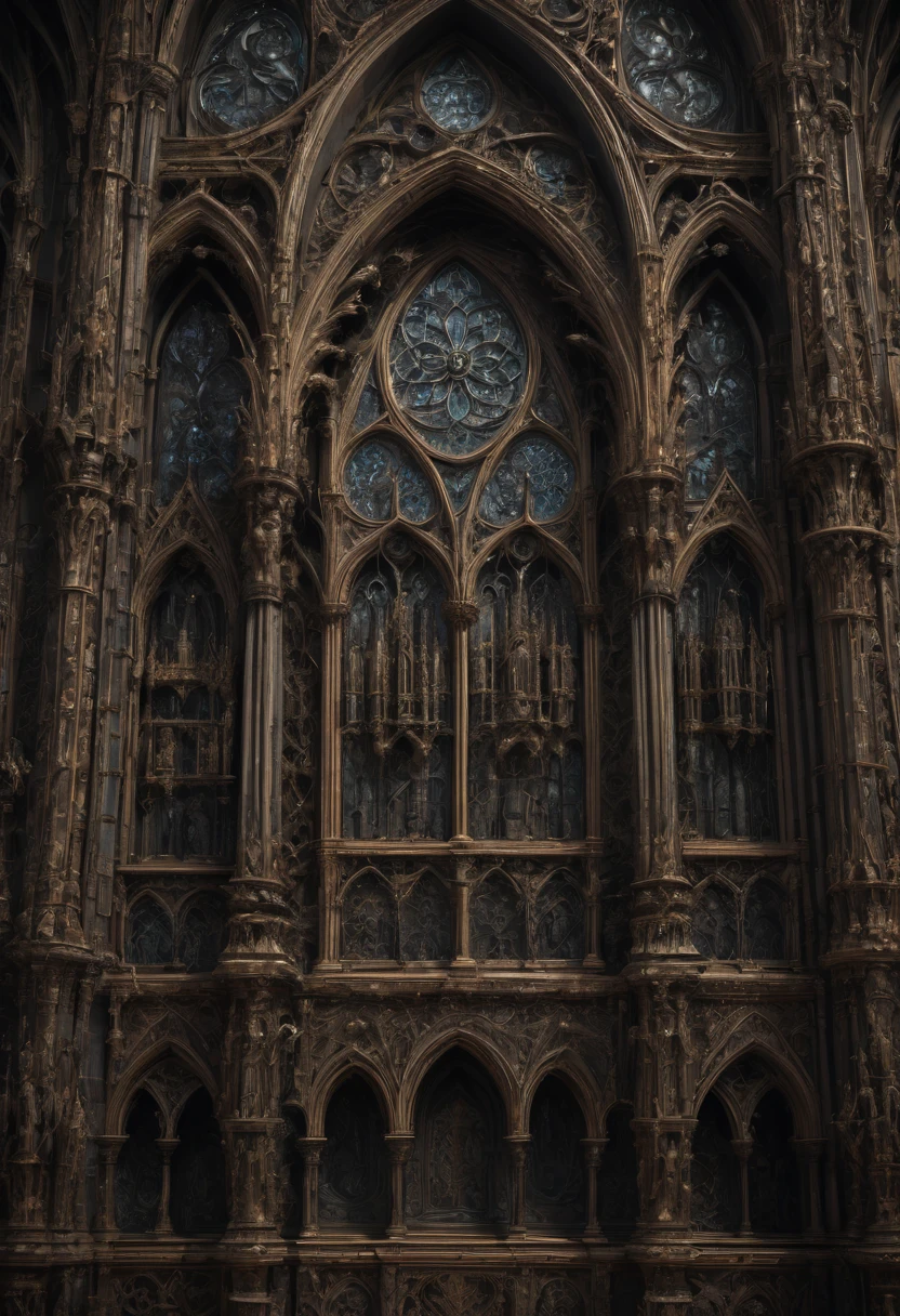 gothic aesthetic by Scott Wills, best quality, masterpiece, Ultra intricate detail, 8k