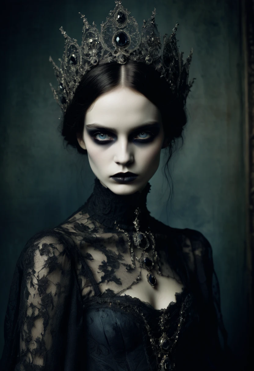 gothic aesthetic by Paolo Roversi, best quality, masterpiece, Ultra intricate detail, 8k