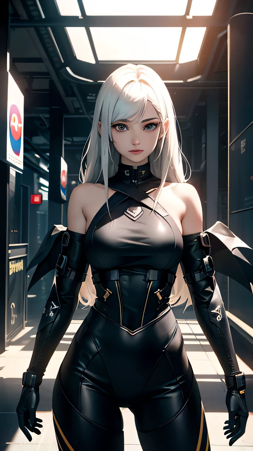 ((Best quality)), ((Masterpiece)), (detailed:1.4), 3d, The image of a beautiful cyberpunk woman,HDR (High dynamic range),ray tracing,NVIDIA RUT,Super resolution,Unreal 5,subsurface scattering,PBR-текстурирование,Post-processing,Anisotropic filtering,depth of field,maximum clarity and sharpness,Multilayer textures,Albedo and specularity maps,Surface Shading,Accurately simulate the interaction of light and material,perfect proportions,octane number,two-color lighting,wide aperture,Low ISO,White balance,Rule of thirds,8К RAW, Alsina Dimitresku