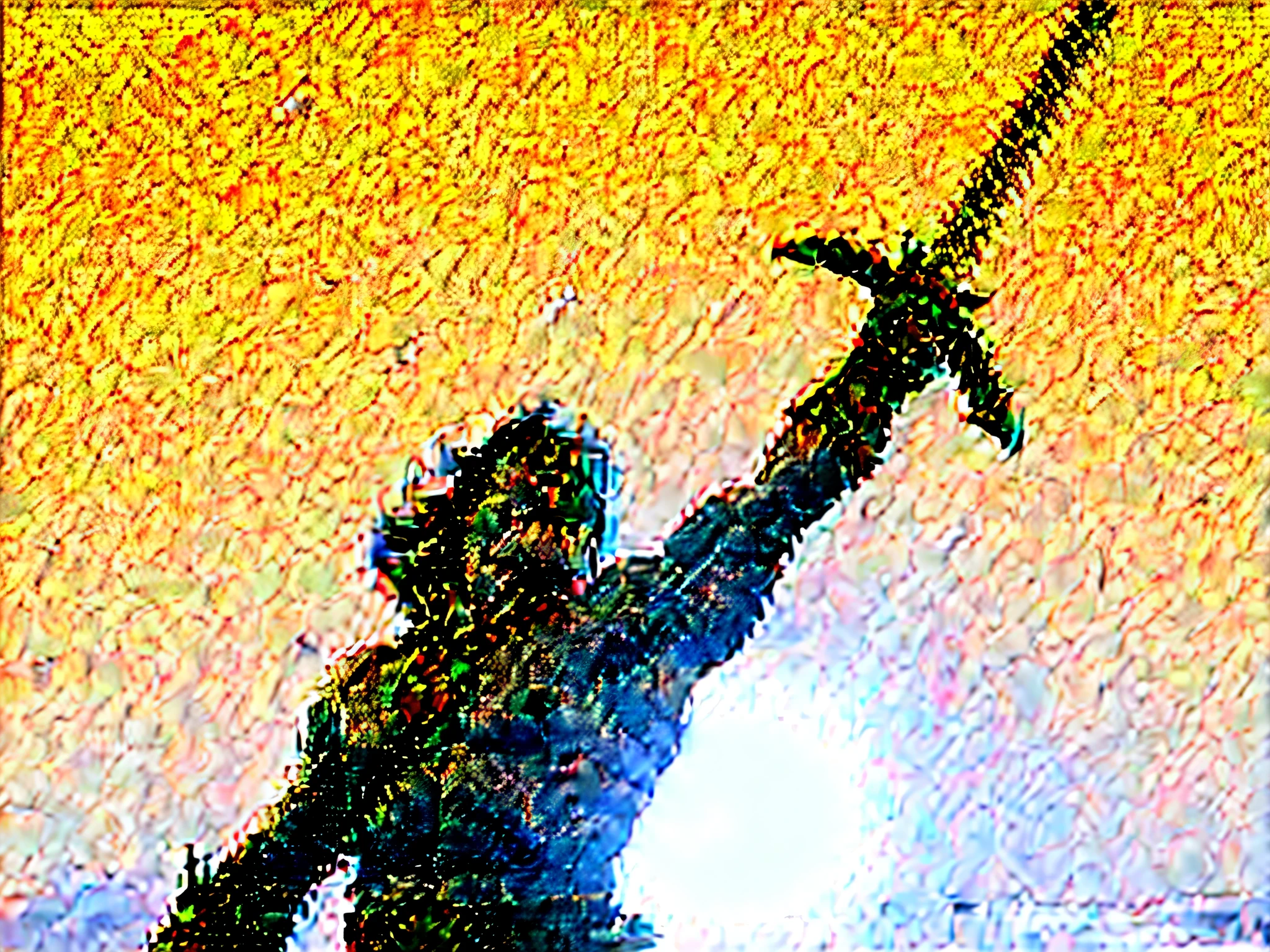 Knight in full black armor wearing a white scarf around his neck and holding a white sword and a white shield