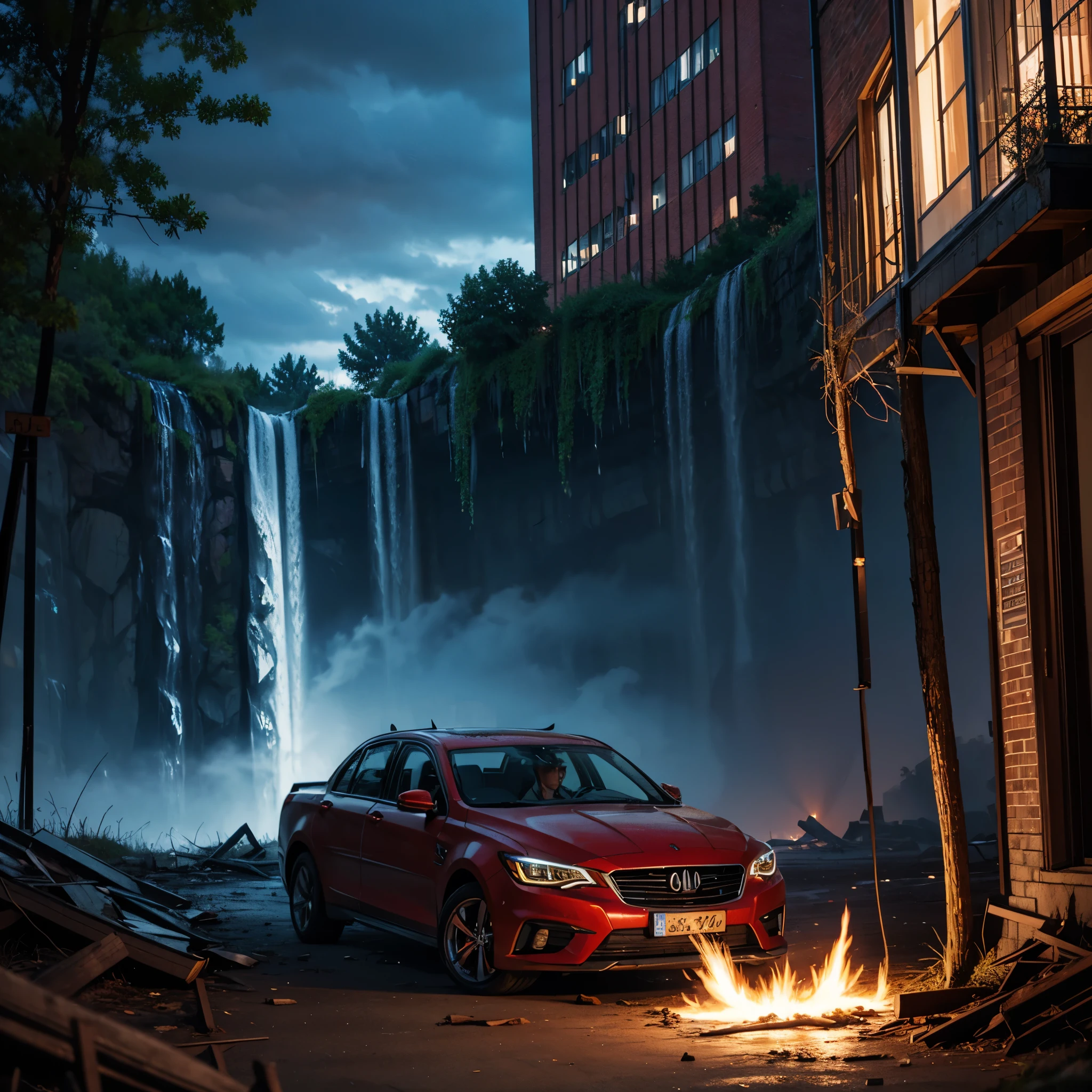 "Abandoned City, post-apocalyptic, desolate, crumbling architecture, overgrown with plants, eerie atmosphere, abandoned vehicles, hauntingly beautiful, dramatic lighting, rusted metal, decaying buildings, nature reclaiming the urban landscape." The consequences of a big war, heroic battle scene, epic battle scene, Siege ultra_high-def ultra_Photo-realistic optimal ultra_high-quality opengl-shaders ultra_high-details accurate reflex ultra_high-res perfection volumetric lightning improved Octane_rendues UHD XT3 DSLR HDR 3dcg ogiques extatiques symmetrical onyx rubis summon floraison invoque viceroy magic incandescente creature CGSCOSITY butty Cristallines Monarch wings sundrop flash blow glow opale straight chrome flat lava bands population Tourmaline plasma "Niagara Falls" hearth glass mirror monster Fire Blast Flame saturate luminescence backlight shadow Chef-D&#39 tattoo Bruce_Weber sex nakesfw d multi etc. --v 6 --s 1000 --c 20 --q 20 --chaos 100