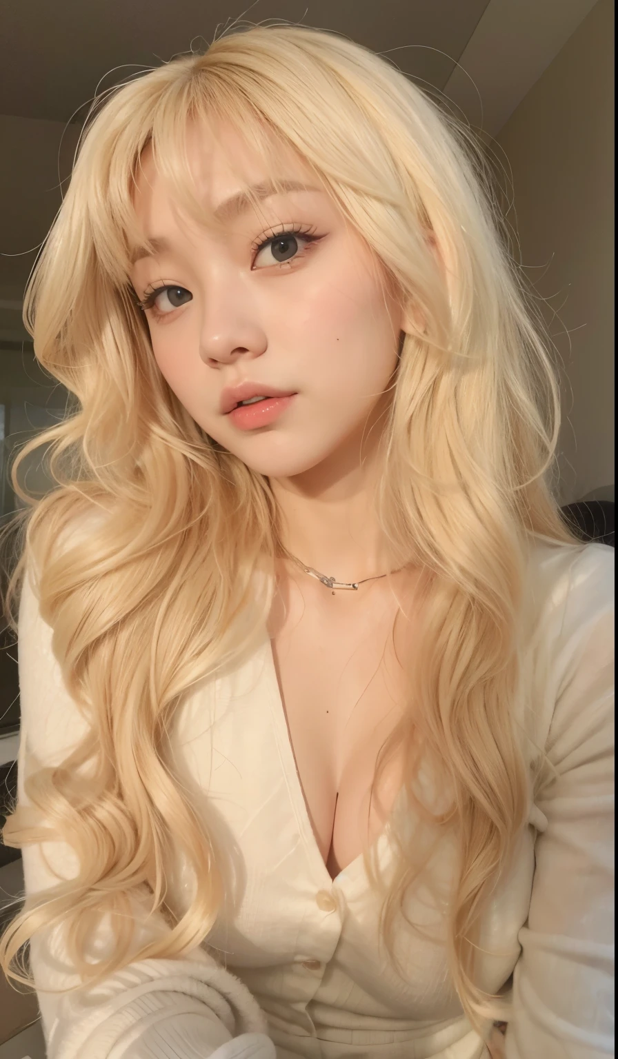 Korean girl blonde, jennie kim