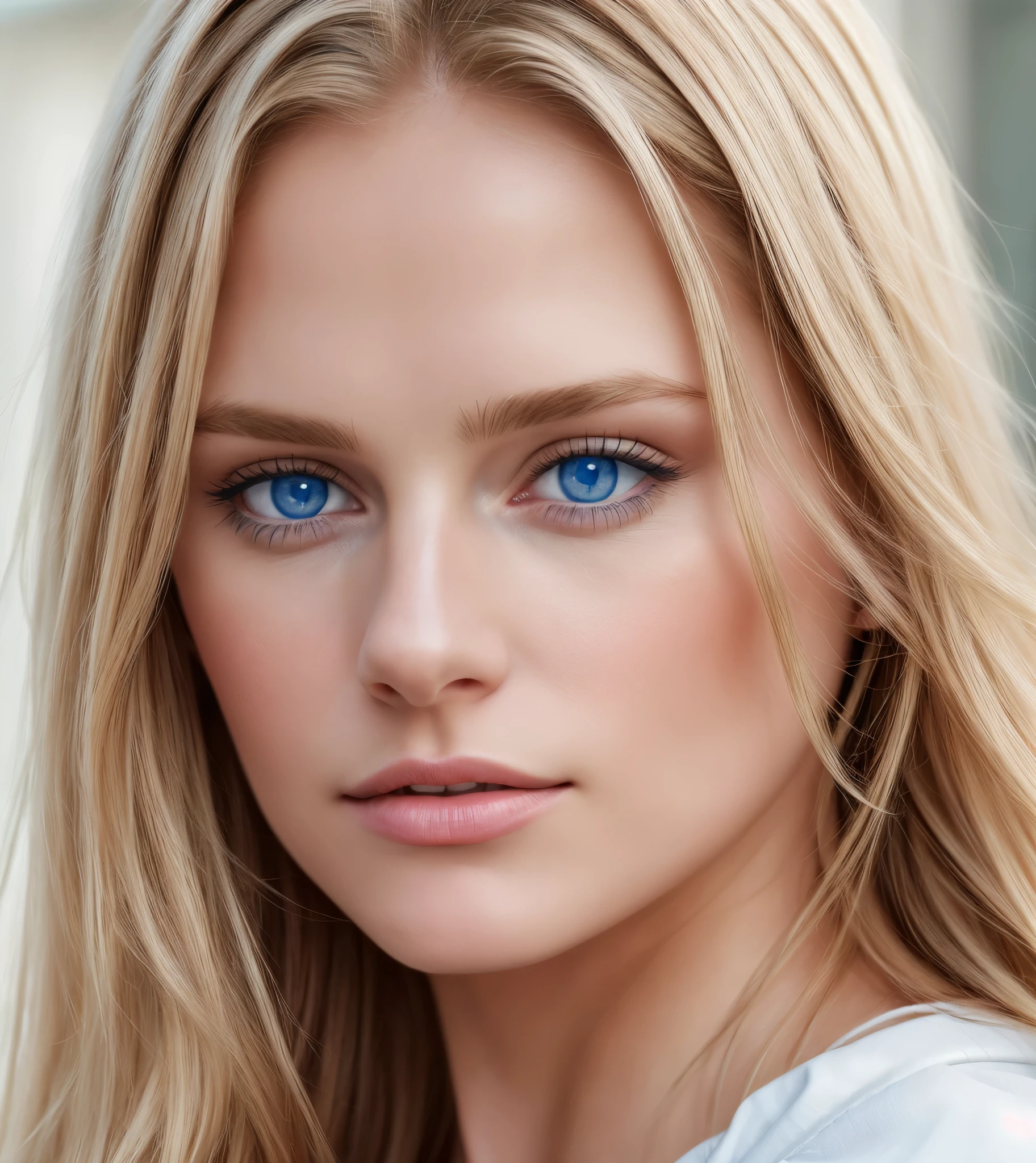 ange; robe, ispanique;artwork, best quality, high resolution:1.4), 1fille, ange, texture des pores de la peau, Cheveux blonds, HD , la photographie, film, Cinematic, tout le corps, realistic, (8K, Photo brute, best quality, chef-d&#39;artwork:1.2), (realistic, photo-realistic:1.33), best quality, blue detailed eyes, mignon,natural lighting, profondeur de champ, grain de film, Wrinkled skin, Pointu, detailed and realistic portrait of a woman ,(taches de rousseur:0.5)