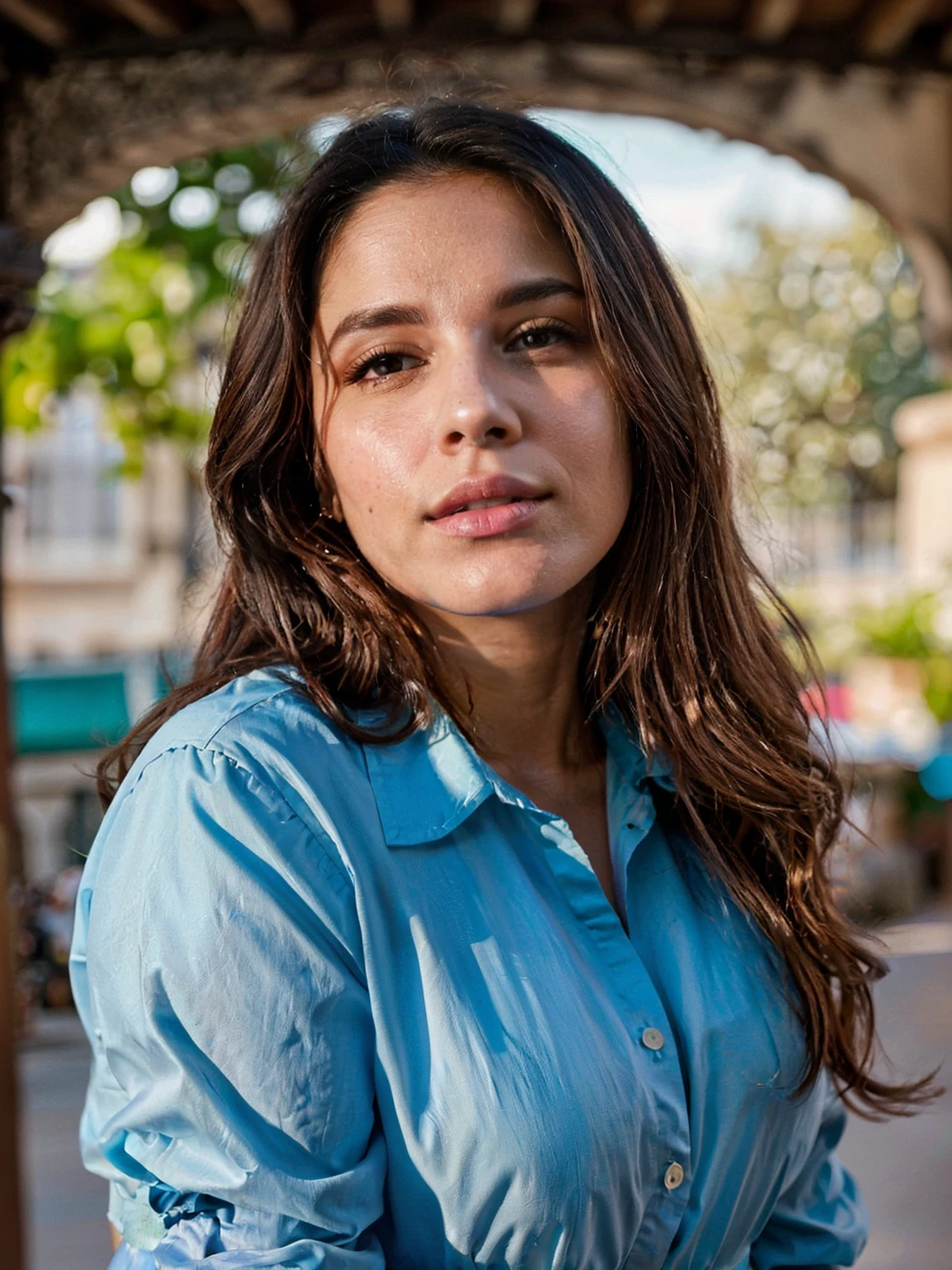 photo portrait en gros plan de la belle 26 ans.ô femme hispanic, se maquiller, 8k UHD, High quality, spectaculaire, Cinematic