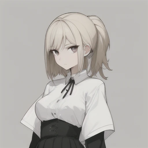 "A simple, sophisticated style. **Her** gazes at the viewer with a calm expression. Her posture is natural, and her personal items are minimal. Clothing and accessories are simple and highlight her personality and features.
Styles include **Kushert Krenzky art, Fay Knight style anime style, Kanna Hashimoto style, Miho Yoshioka style feminine style, real anime 2.5D style, and real anime girl style**. We use high-definition official artwork and highly detailed and elaborate fan art trending on Art Station and Pixiv as references. The quality of the artwork is **golden ratio 1.2 and picture board 1.3**, aiming for **absurd, top quality, realistic, ultra-realistic, ultra-detailed illustrations**. Faces are **high definition** and lighting is perfect. Resolution is **8K, ultra high resolution: 1.2, high resolution (HD, 4K, 8K, 16K, etc. selectable)**. Color bit depth is **24-bit and 48-bit**."