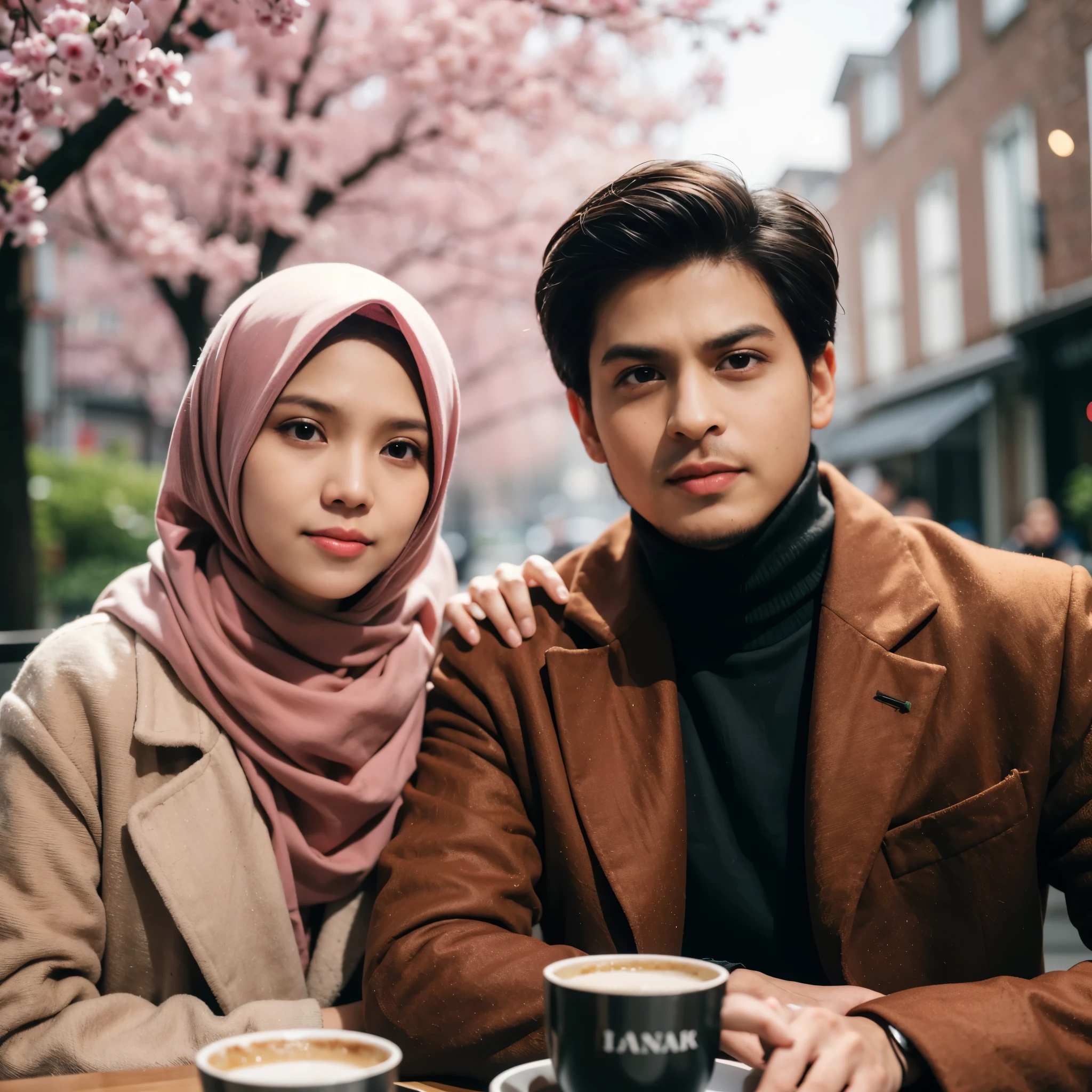 Seorang wanita dan pria