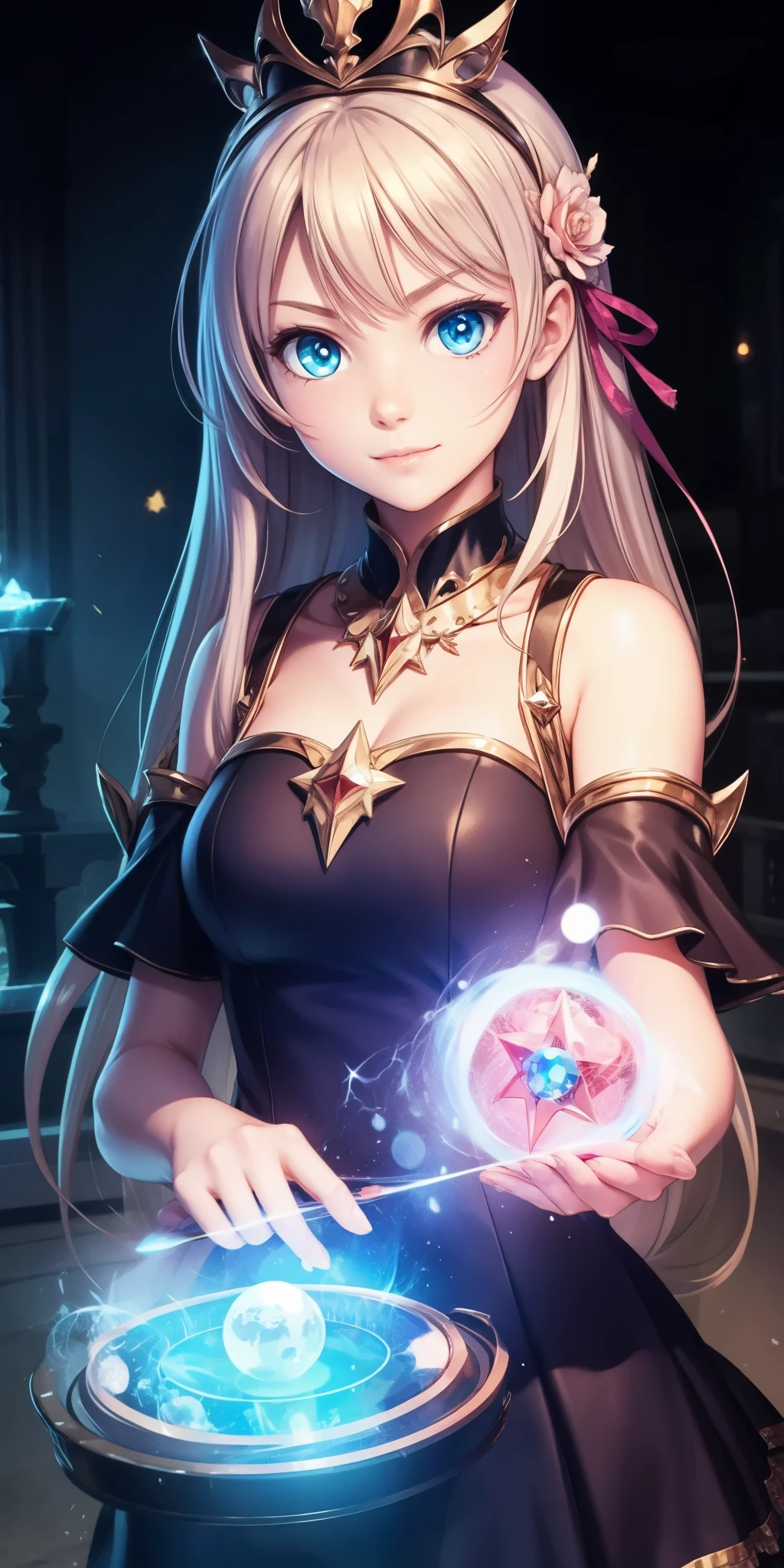 1girl,magic