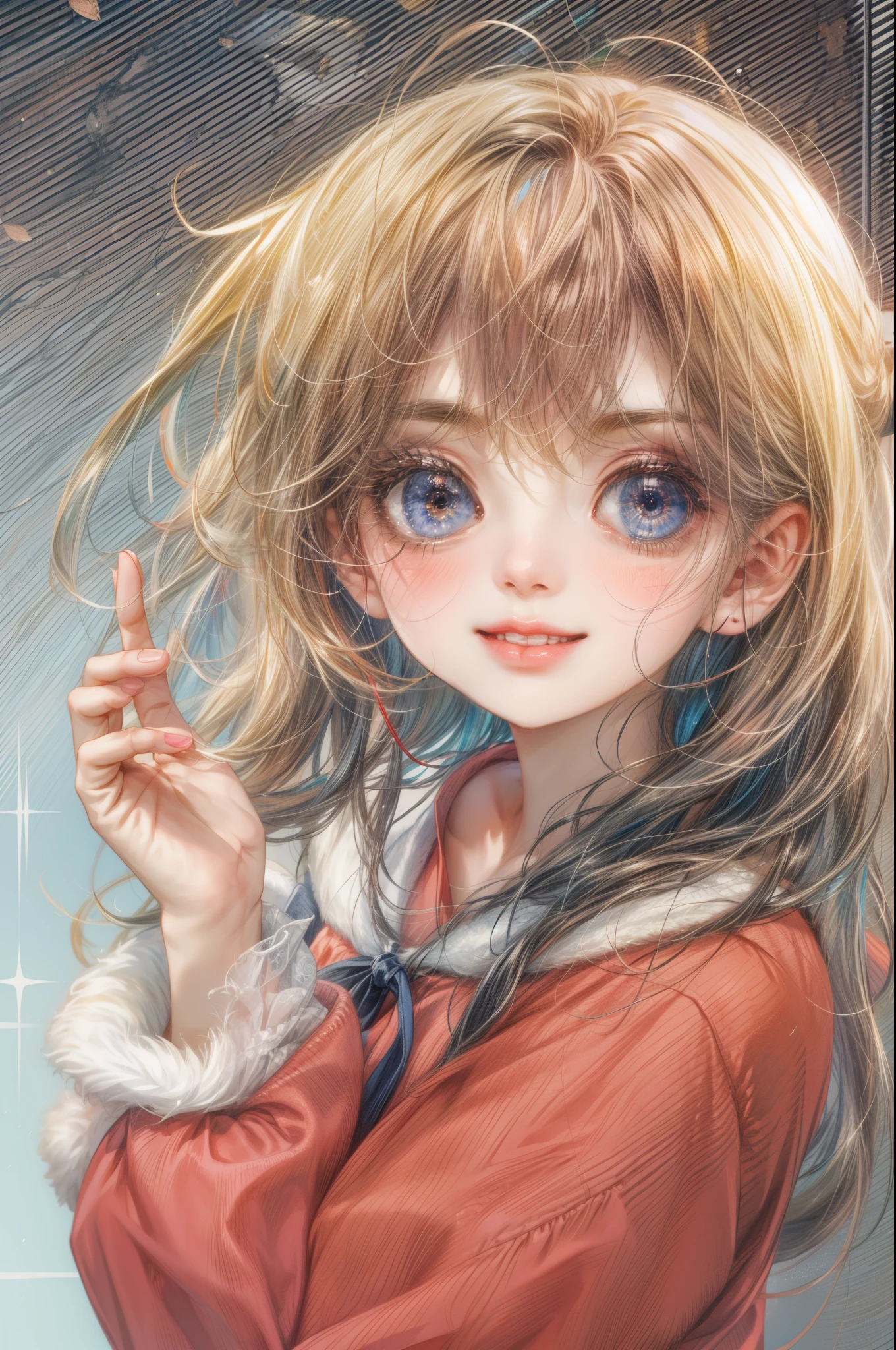 masterpiece, best quality, close-up,(1girl), mars, Rei Hino character in their casual clothes, detailed face, happy, face focus, big eyes, anime eyes