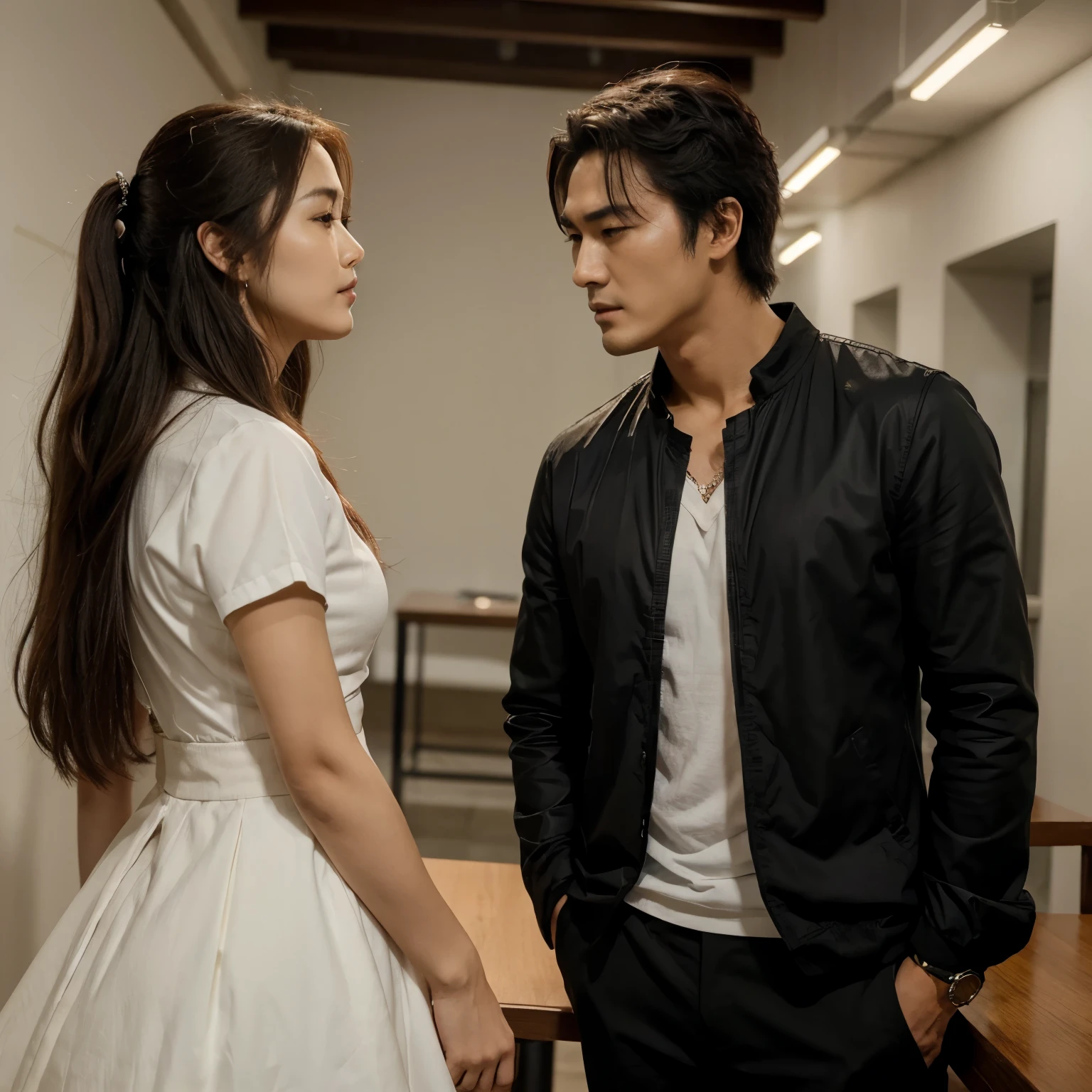 ((Melhor qualidade)) casal formado entre Xuerr artista chinesa e Song seung-heon ator coreano