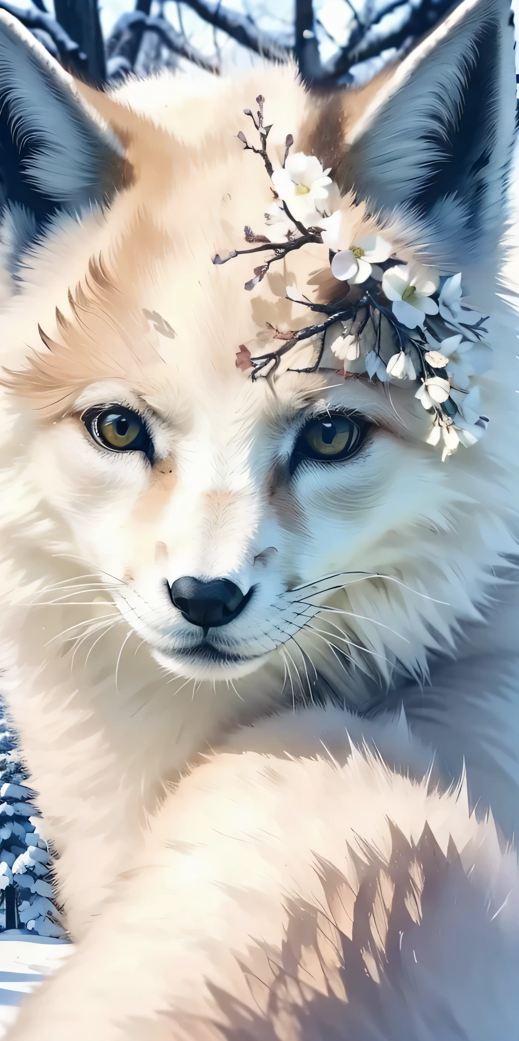 Remove branches,make them fade into the background