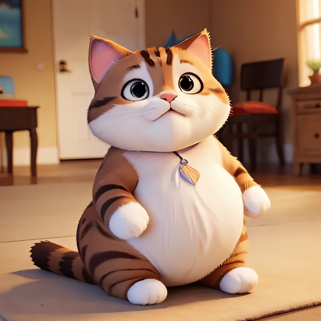 very fat cat I'm fatter very fat
