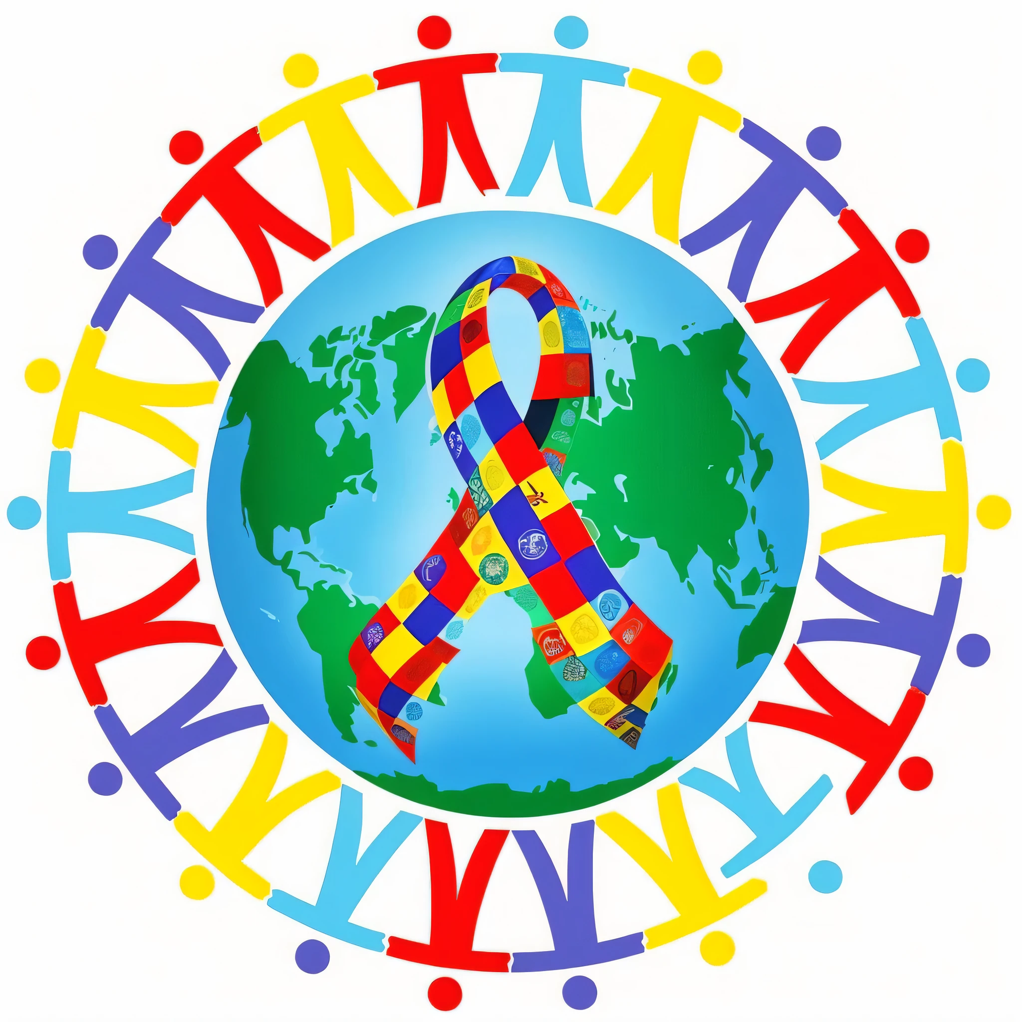 a colorful ribbon with people around it in a circle, surreautistic, by David Burton-Richardson, by Aleksander Gierymski, world, world peace, official artwork, by Edward Avedisian, by Líviusz Gyulai, illustration], by Aleksander Kotsis, artists rendition, official art, by Jakob Gauermann