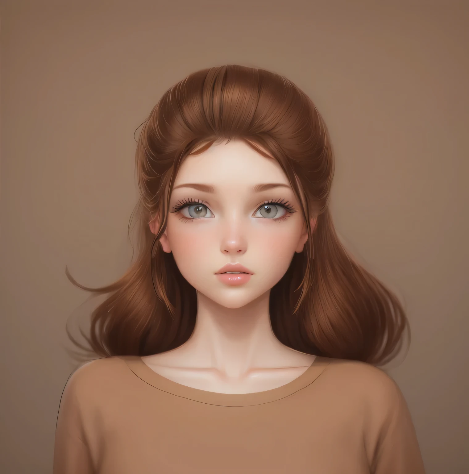 cheveux bruns
