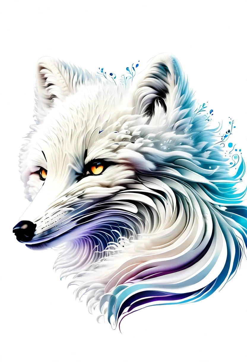 arctic fox，logo，clothing