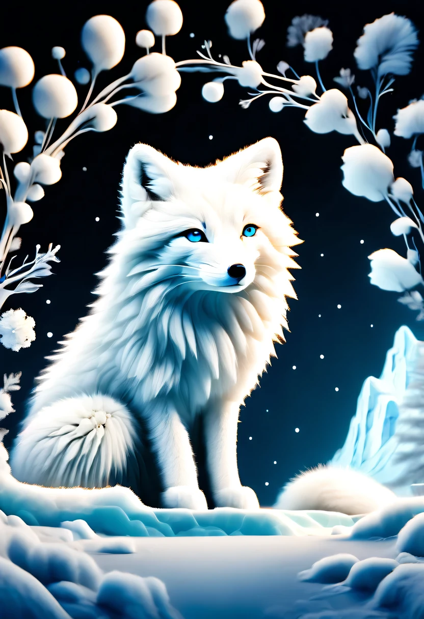 arctic fox，logo