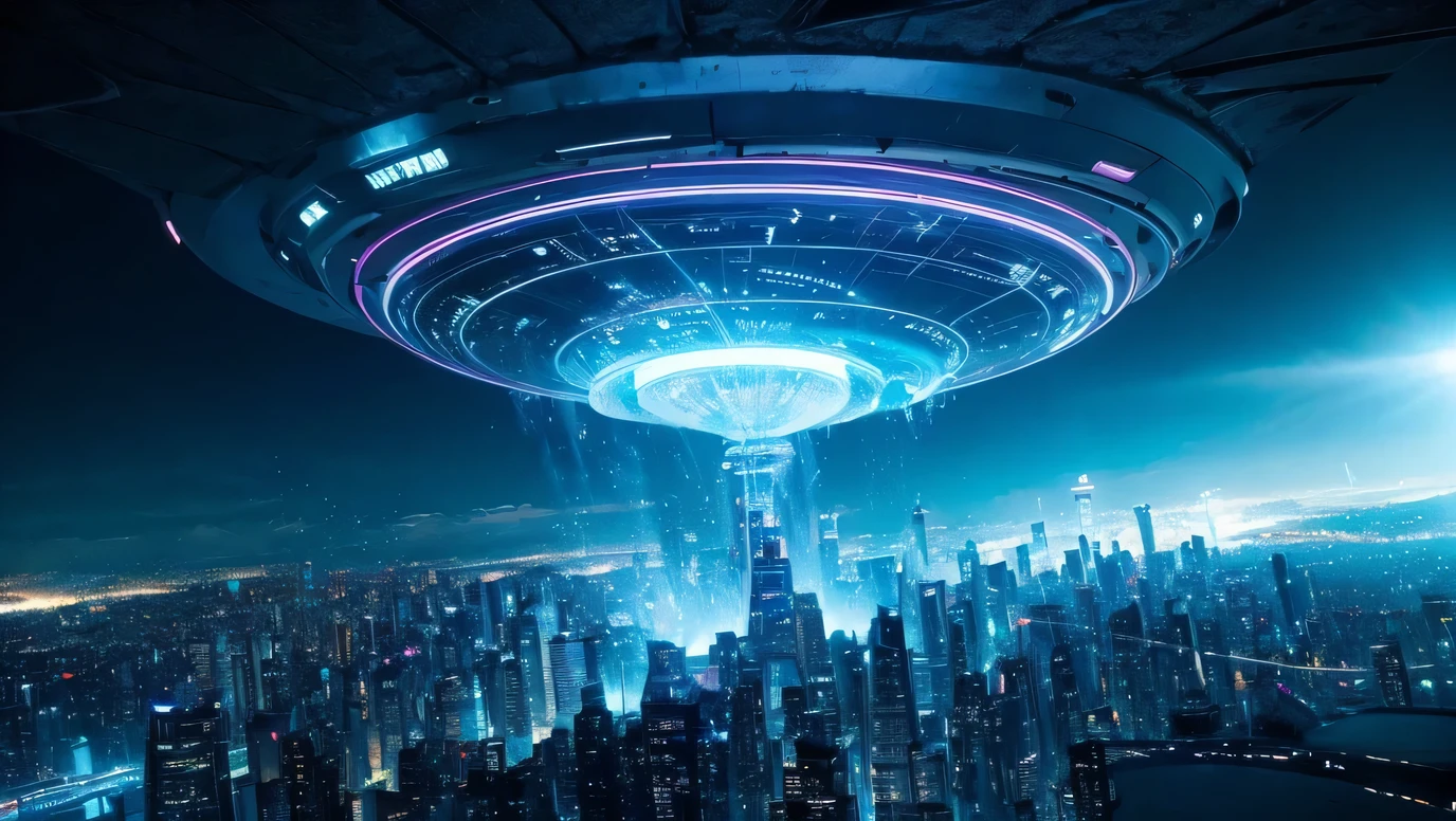futuristic city, universe, science and technology, magic, Reality,