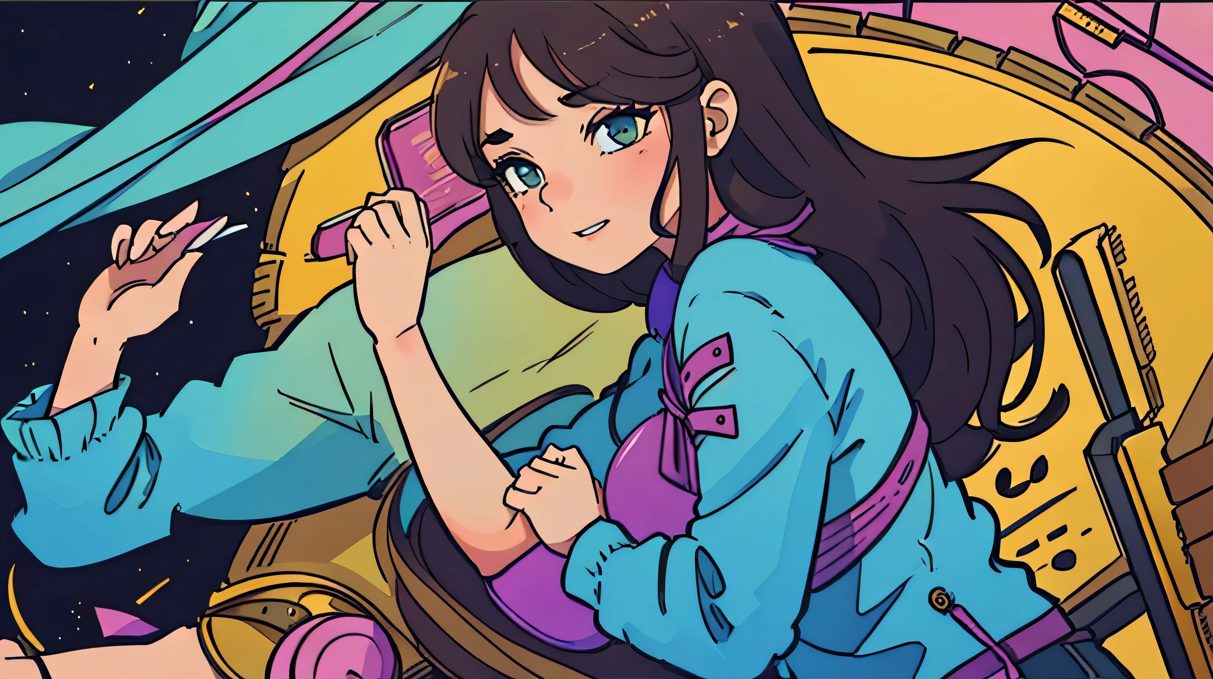 lo-fi,girl,beautiful,