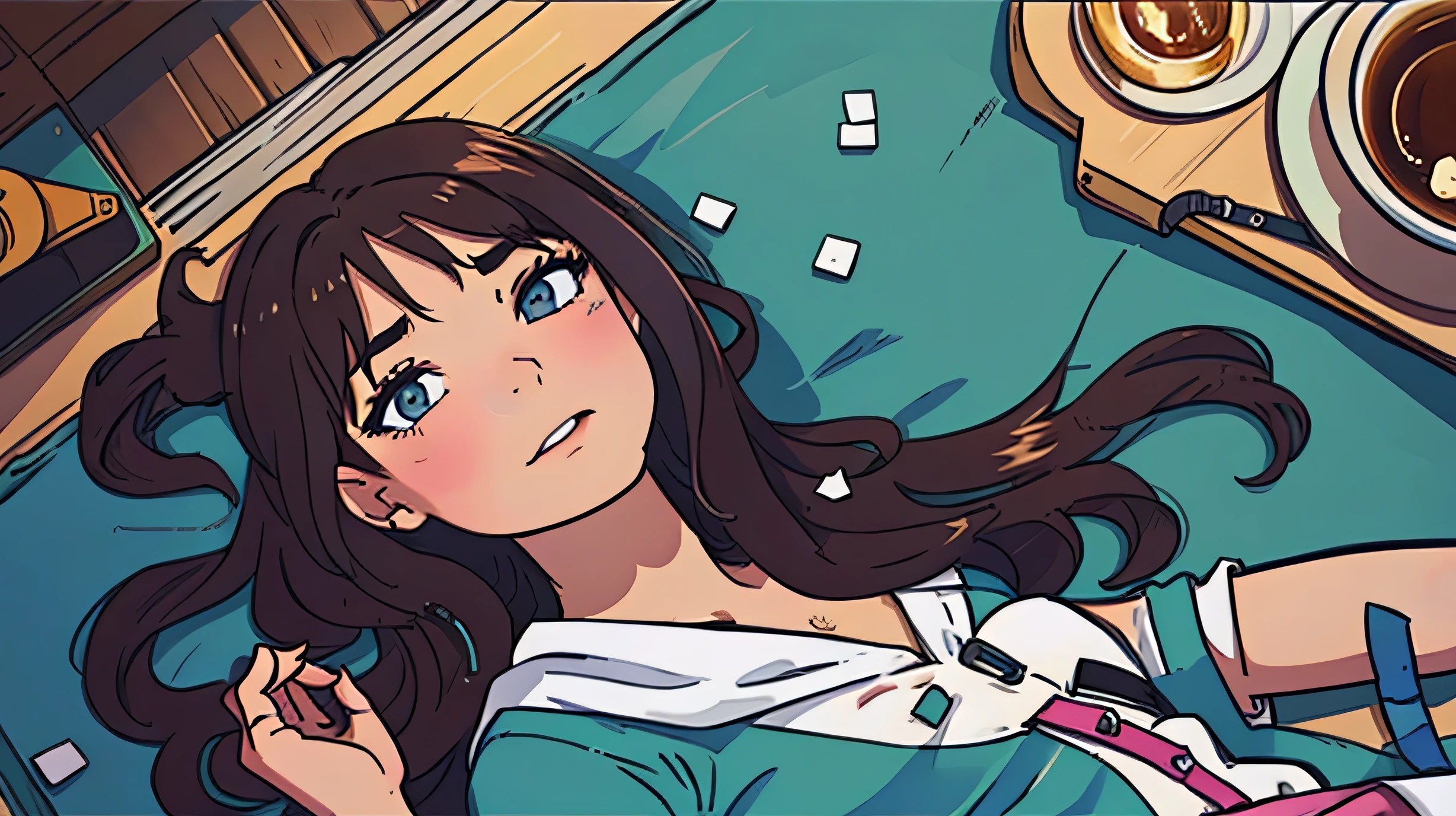 lo-fi,girl,beautiful,