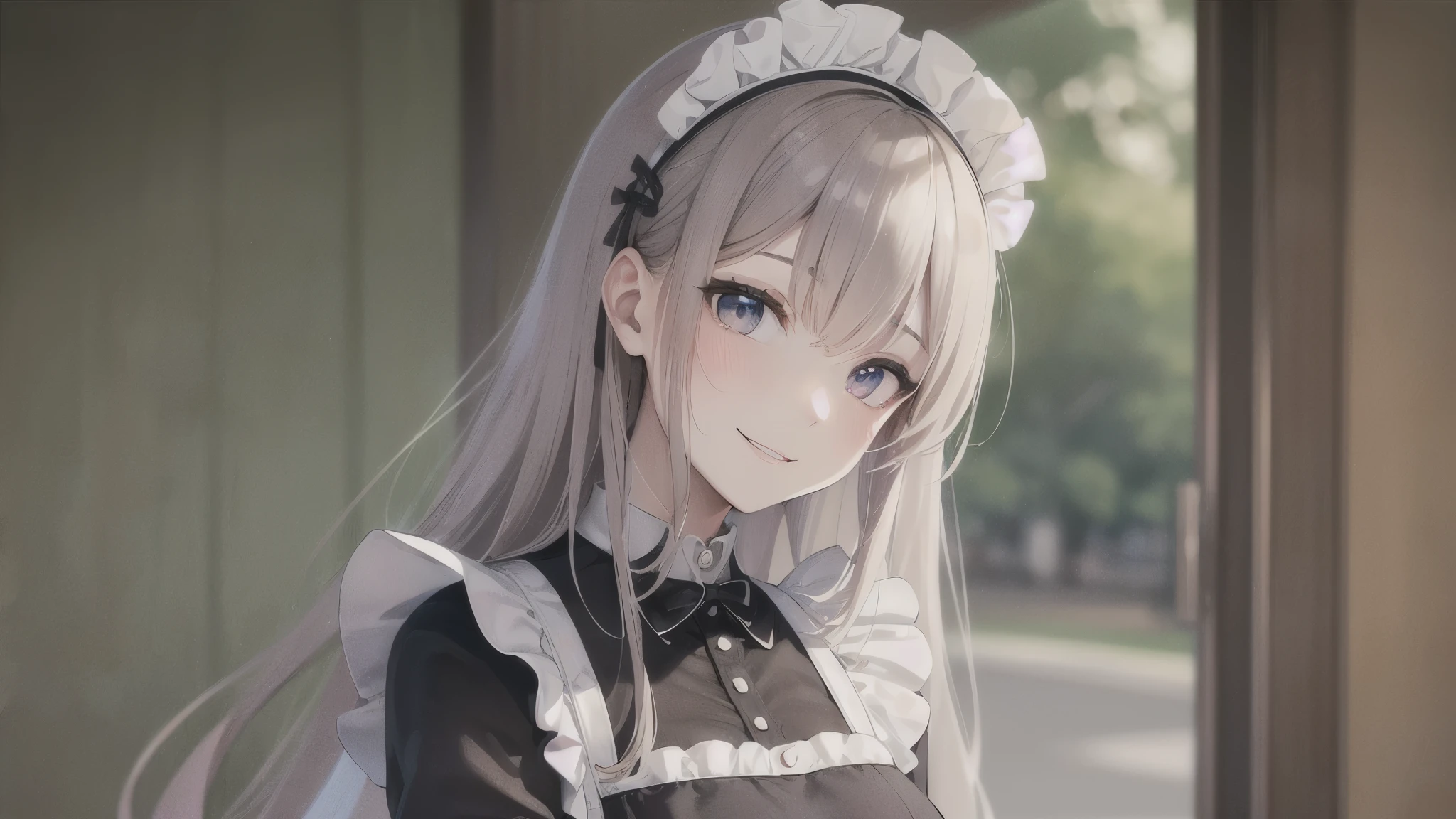 ((highest quality)),(ultra high resolution),(Super detailed),(detailed description),((best CG)),(best work of art),super precision art,amazing drawing art,(Art with precise details:1.5), (multiple women:1.8),((maid:1.5)),(beautiful and well-shaped face:1.6),(smile:1.5),(highest qualityのmaid服:1.7,various headbands:1.5),glamorous body:1.5,Good conduct,sense of cleanliness,refreshing